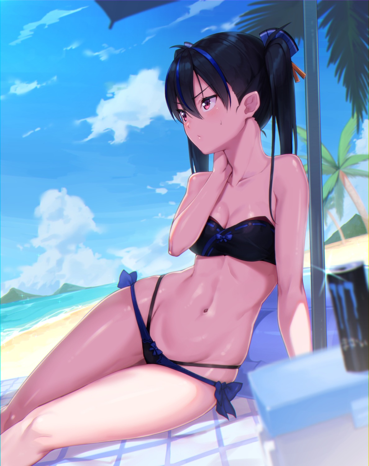 bikini, breast_hold, cleavage, ginopi, swimsuits