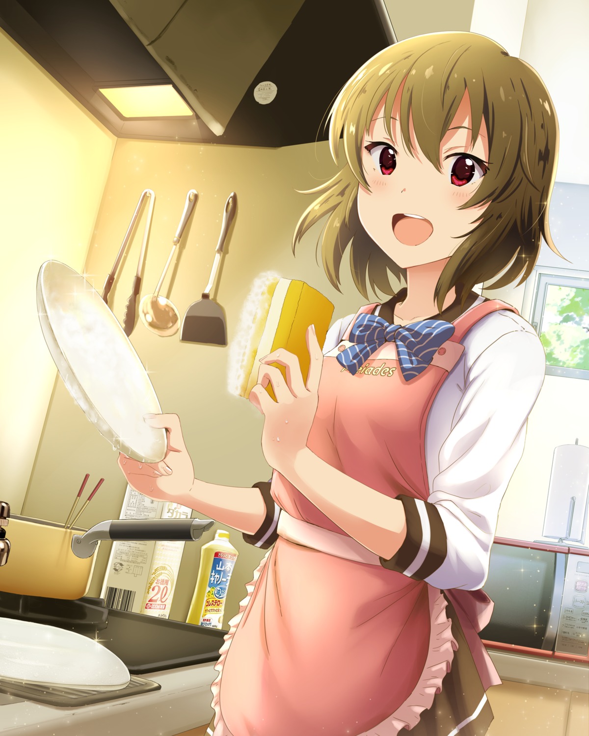 nagayoshi_subaru, seifuku, shiokazunoko, the_idolm@ster, the_idolm@ster_million_live!