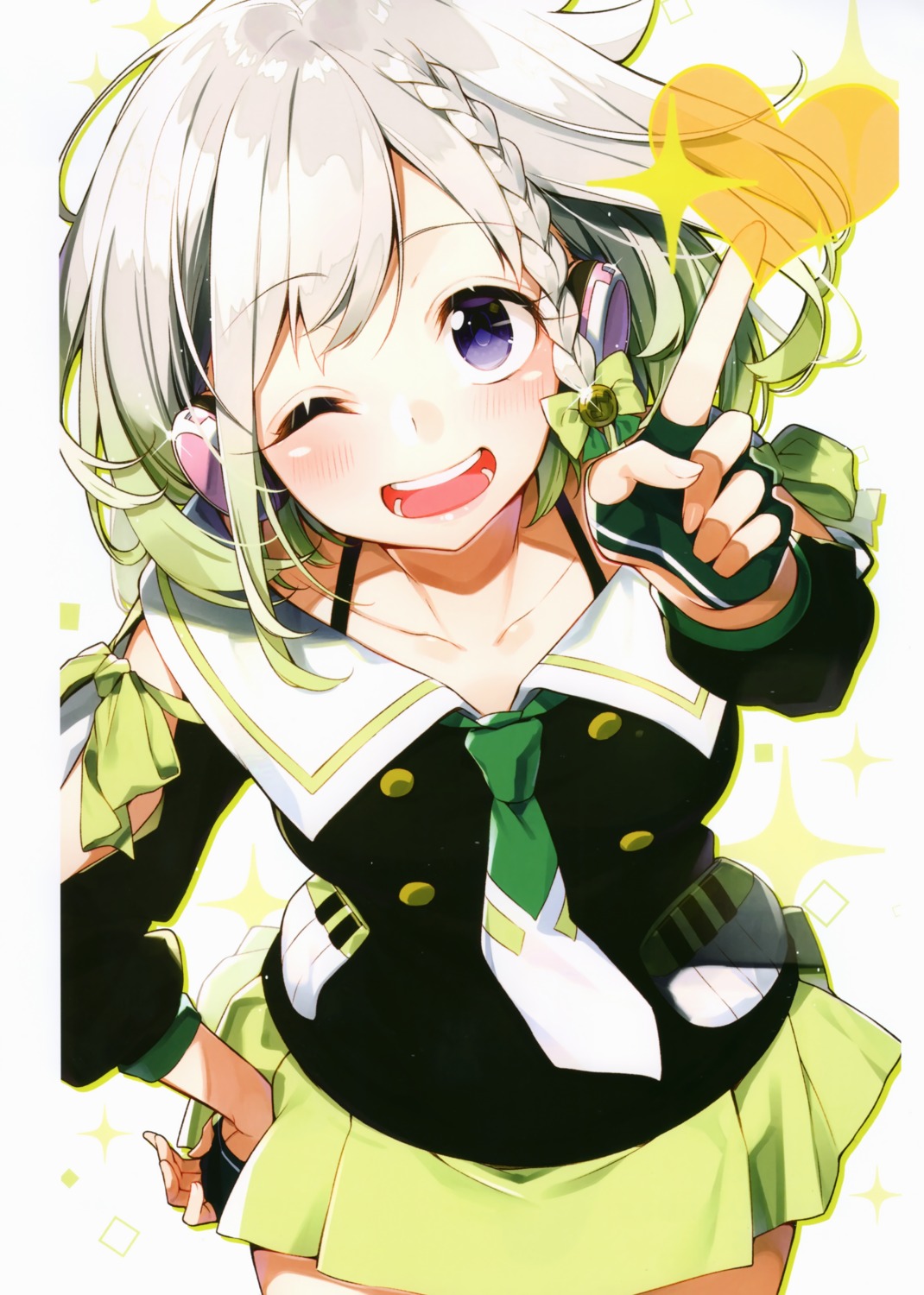 bra, sakuragi_ren, sakuranoiro, seifuku, yuni_(yuni_channel), yuni_channel