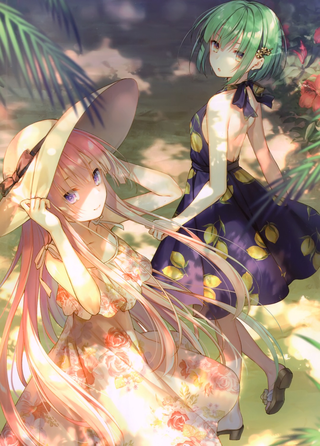 alicesyndrome*, dress, girly_air_force, gripen_(girly_air_force), heels, no_bra, phantom_(girly_air_force), toosaka_asagi