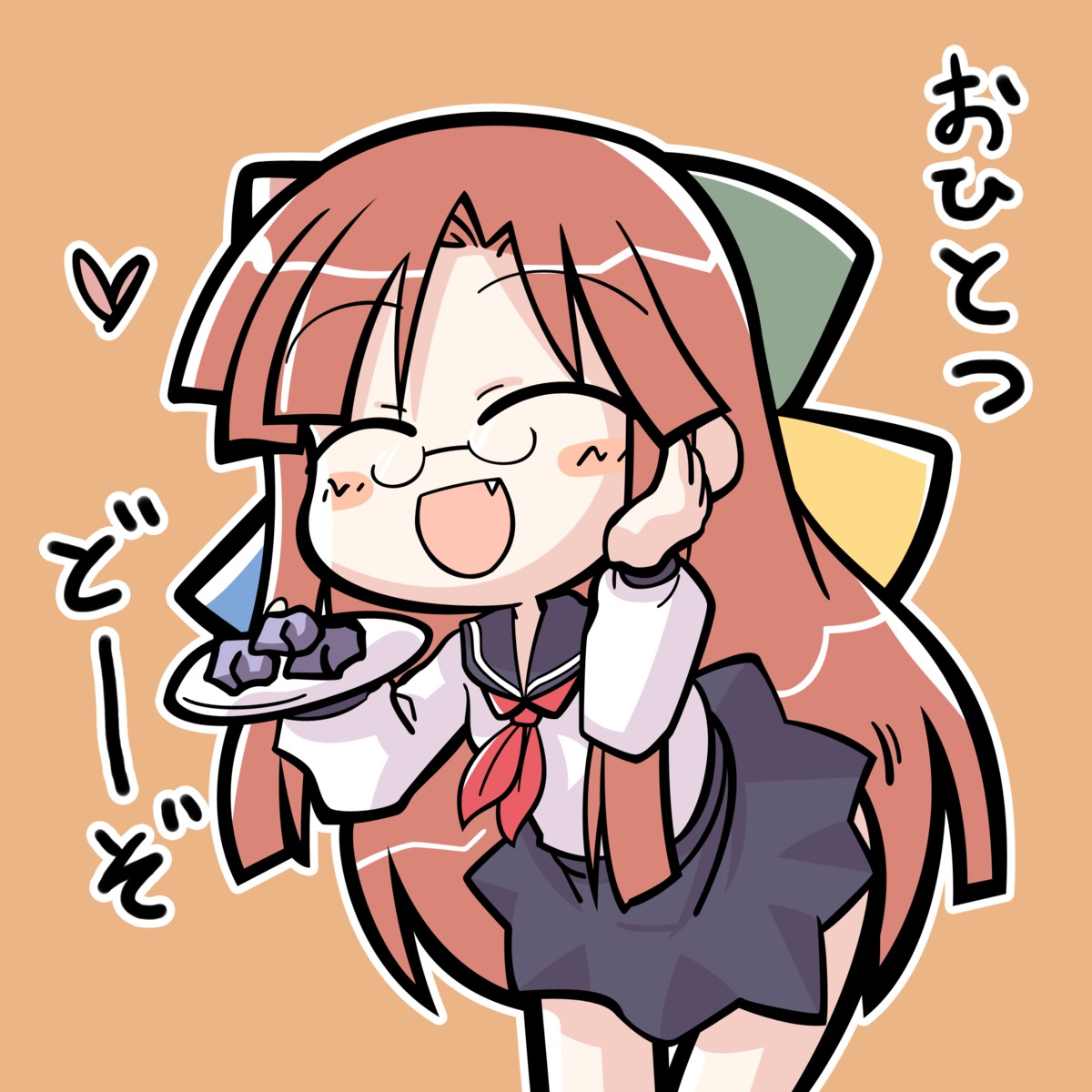 95-tan, akaneya, megane, os-tan, seifuku