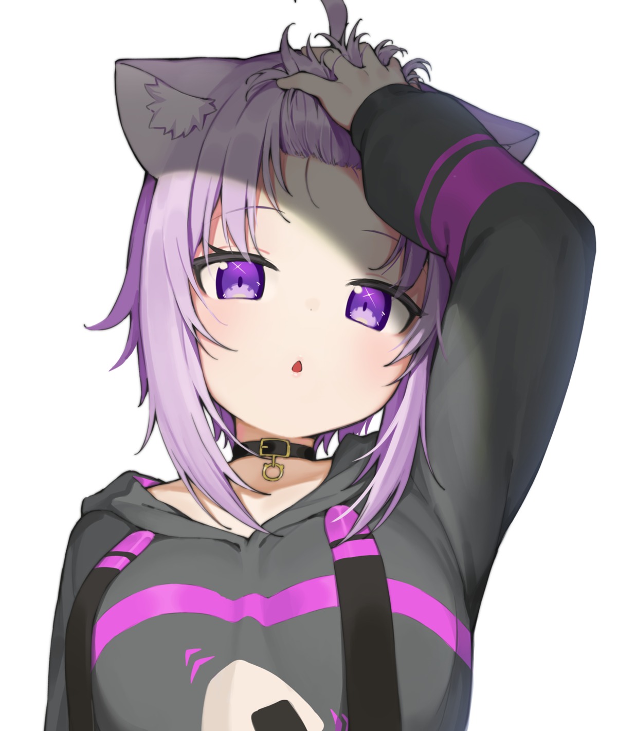 animal_ears, hololive, hololive_gamers, nekomata_okayu, nekomimi, seramikku