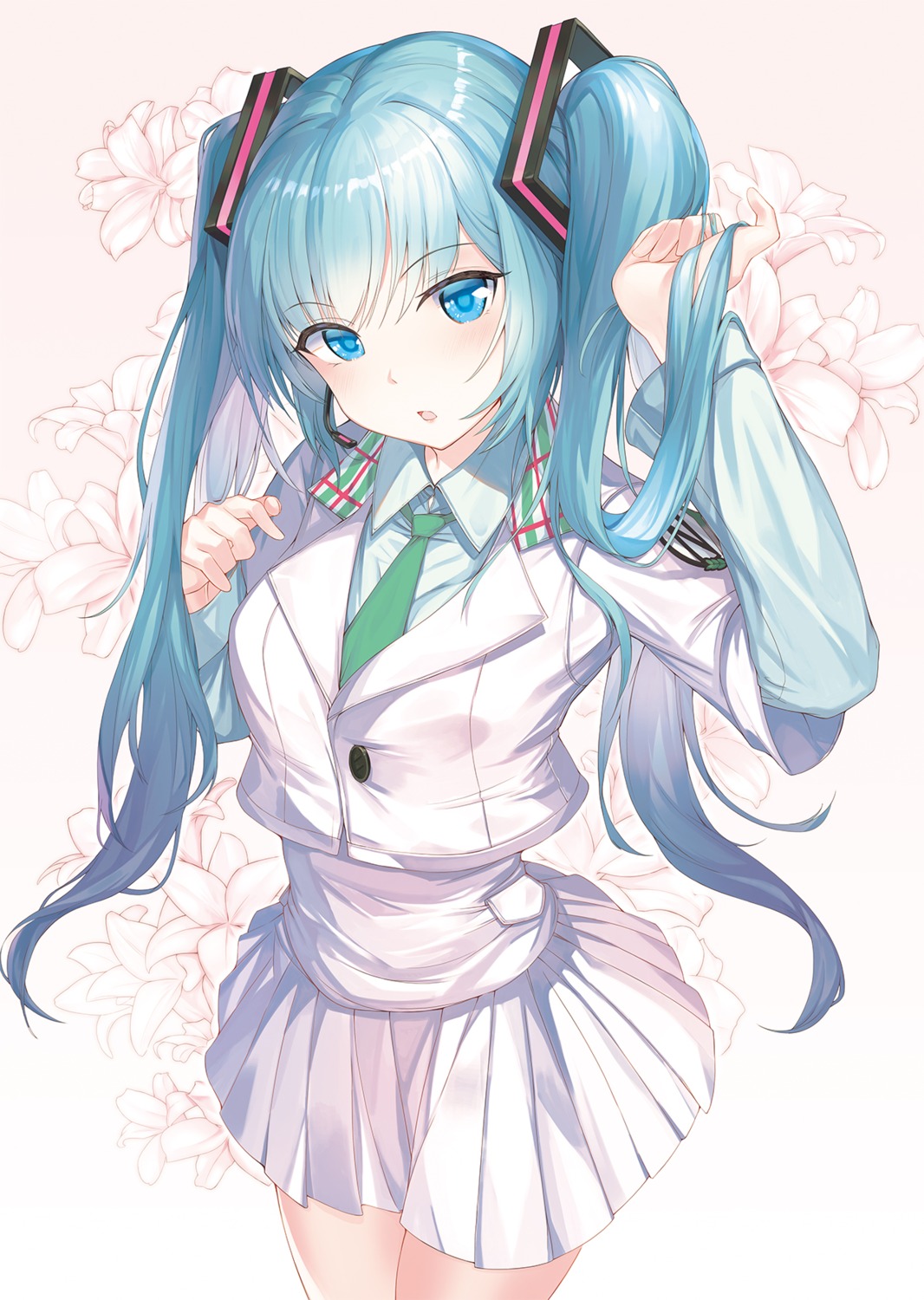 btraphen, hatsune_miku, seifuku, vocaloid