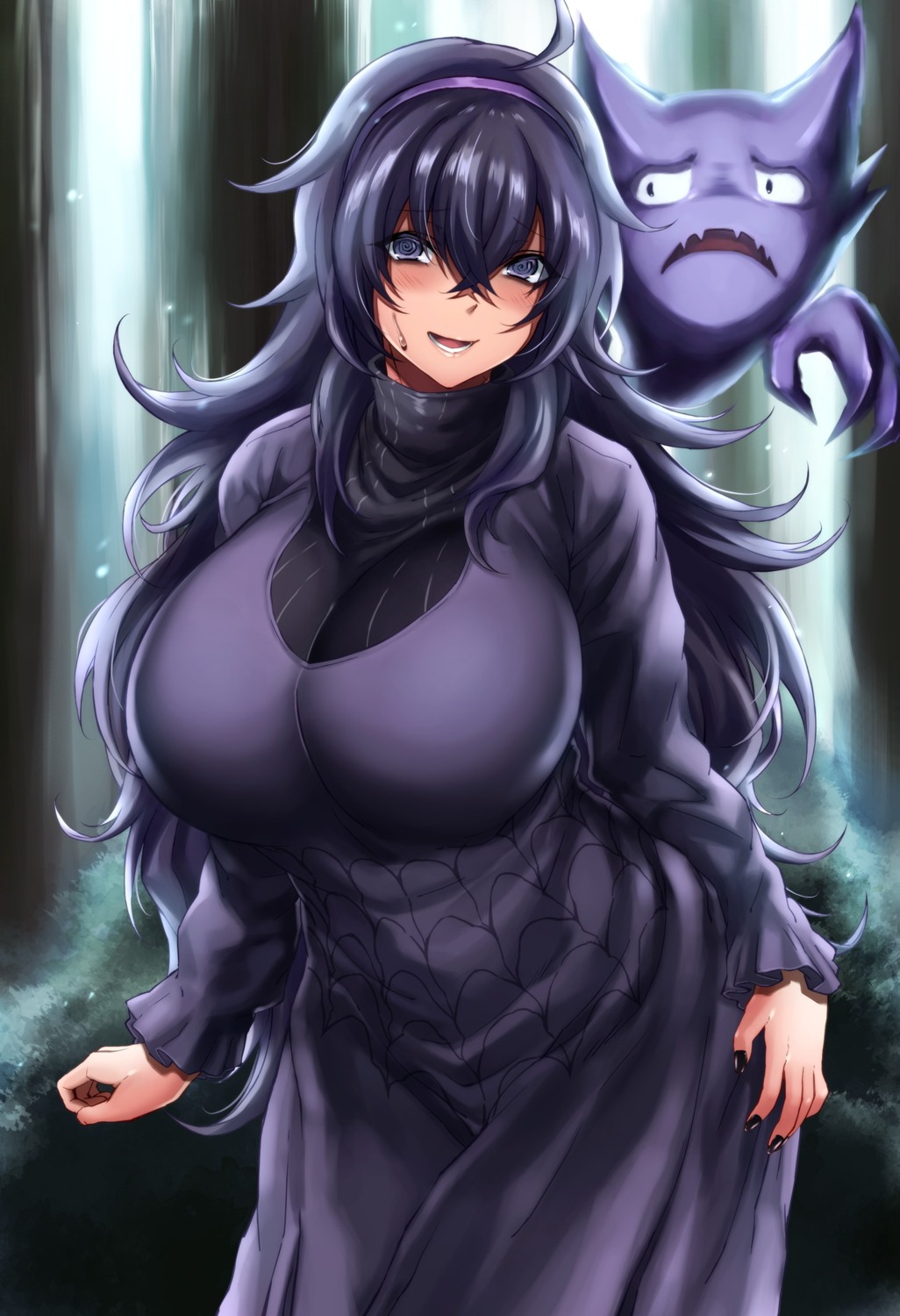 dress, hex_maniac_(pokemon), hikari_(komitiookami), pokemon, pokemon_oras, pokemon_xy