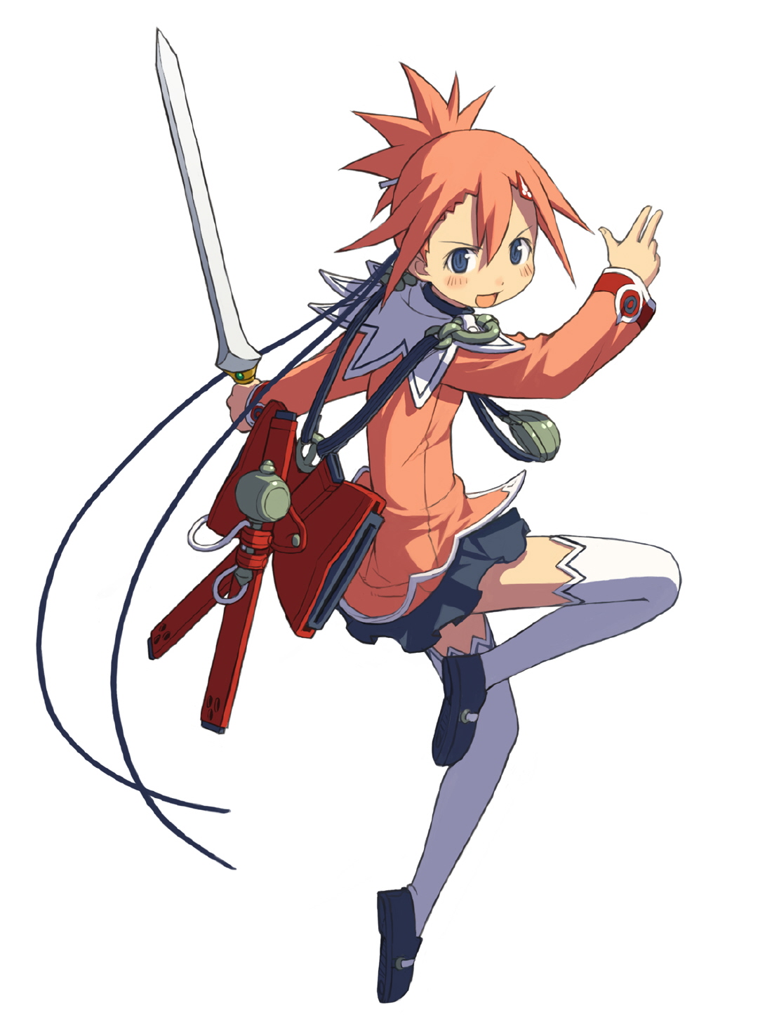 air_colthearts, ootsuka_shinichirou, summon_night, summon_night:_craft_sword_monogatari_2, sword, thighhighs