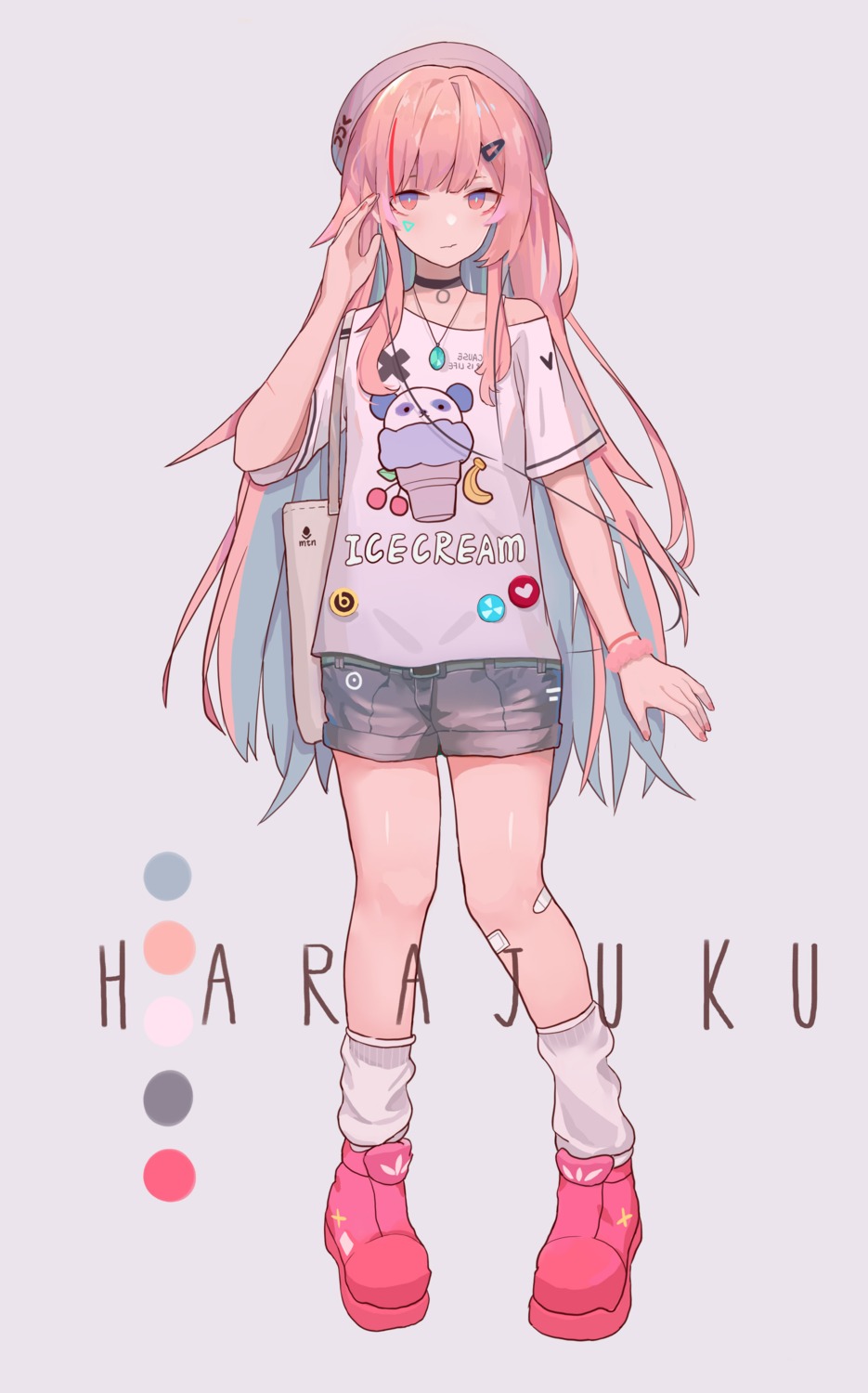 bandaid, she, trap