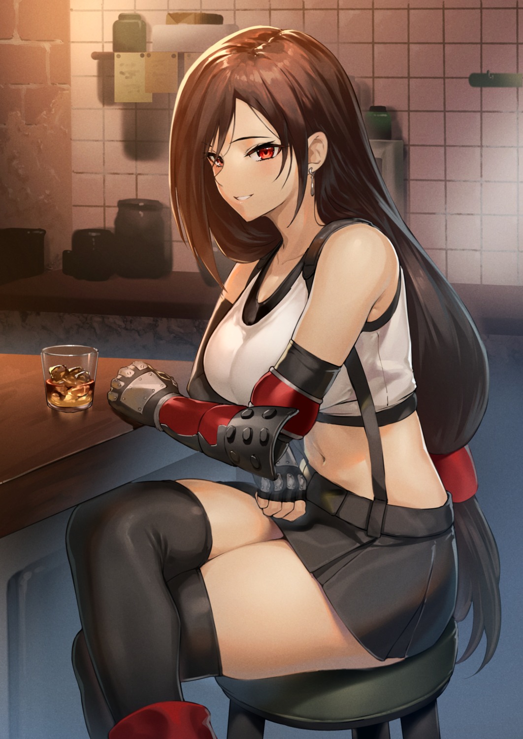final_fantasy, final_fantasy_vii, pyz, thighhighs, tifa_lockhart