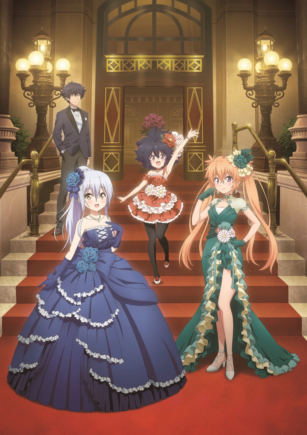 dress, garandou_sara, heels, island_(game), jpeg_artifacts, kurutsu_karen, ohara_rinne, pantyhose
