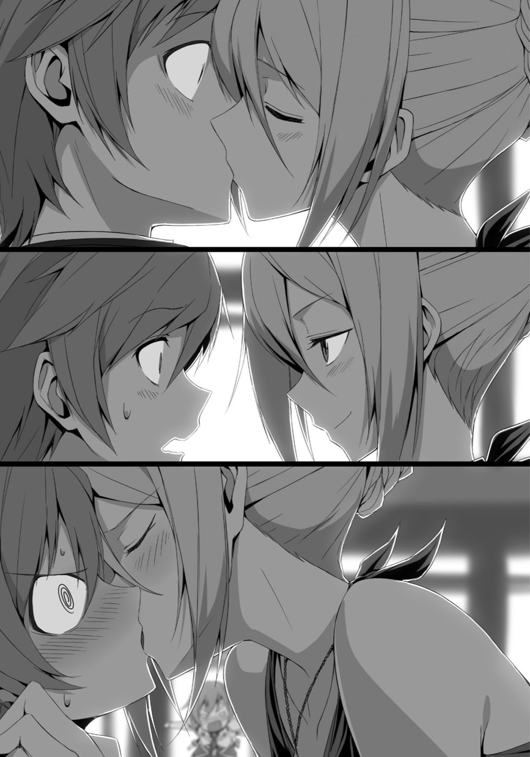 kasuga_ayumu_(artist), krulcifer_einfolk, lux_arcadia, monochrome, saijaku_muhai_no_bahamut