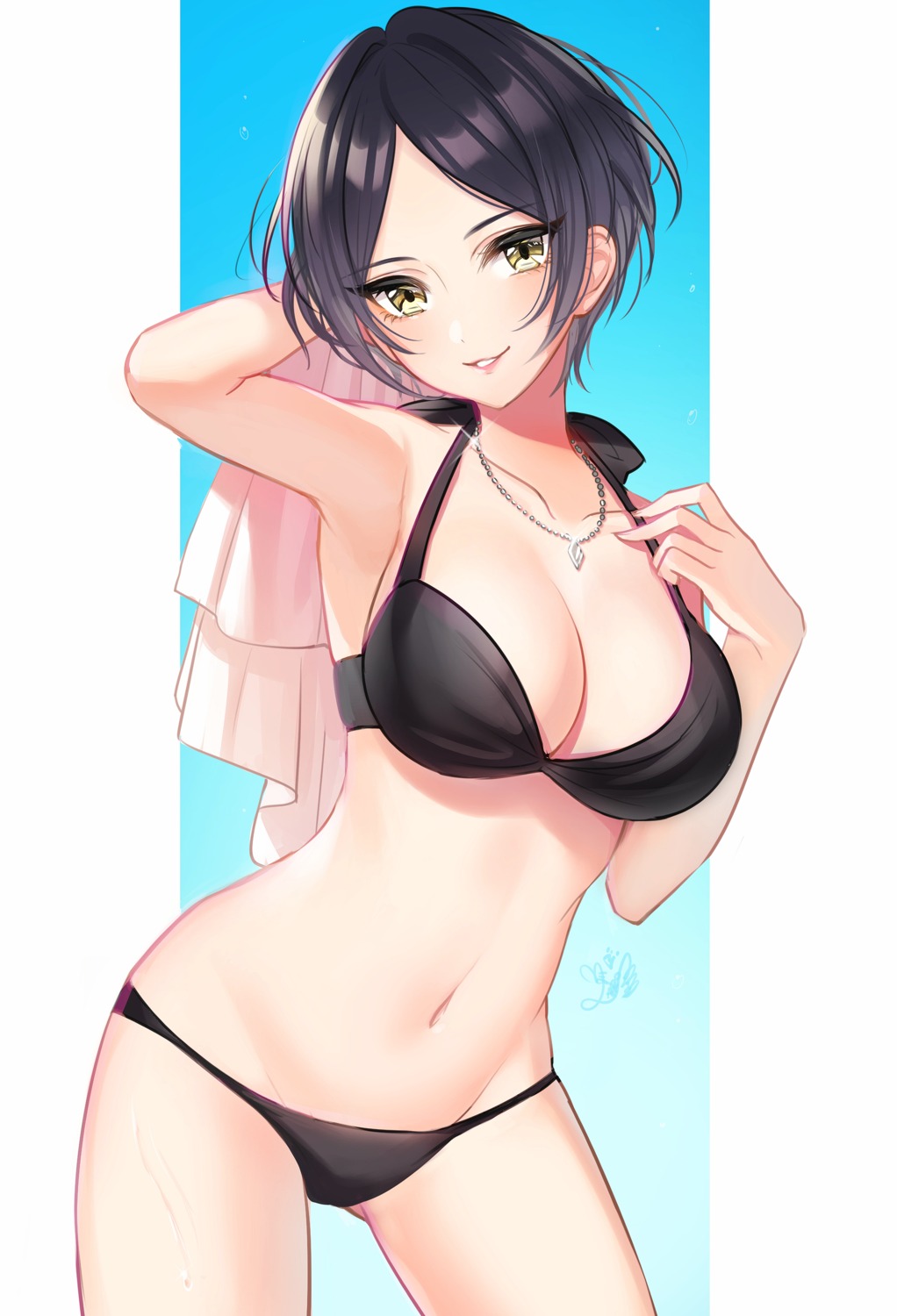 bikini, cleavage, hayami_kanade, mairo, swimsuits, the_idolm@ster, the_idolm@ster_cinderella_girls