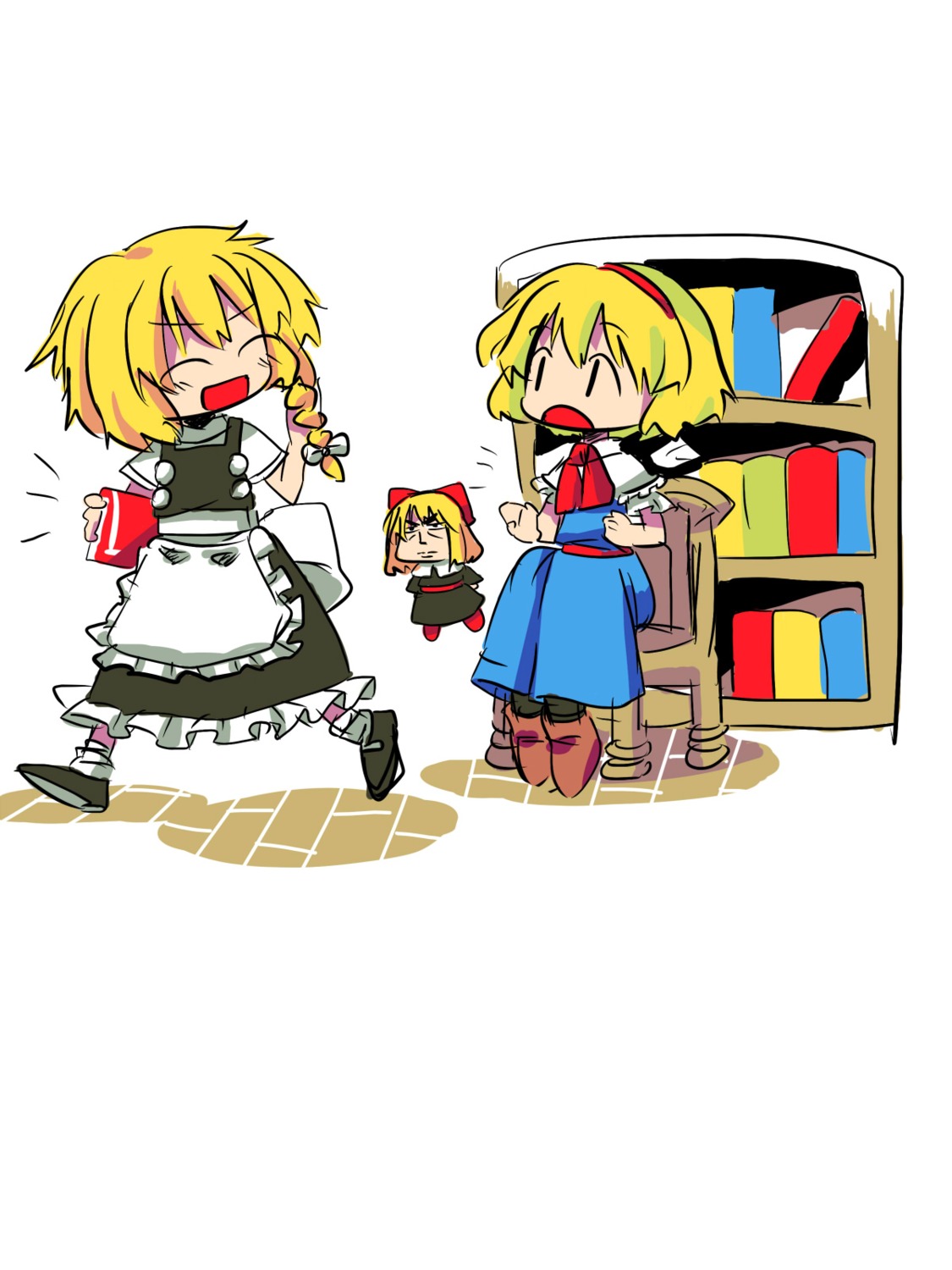 alice_margatroid, kirisame_marisa, pallet, shanghai_doll, touhou