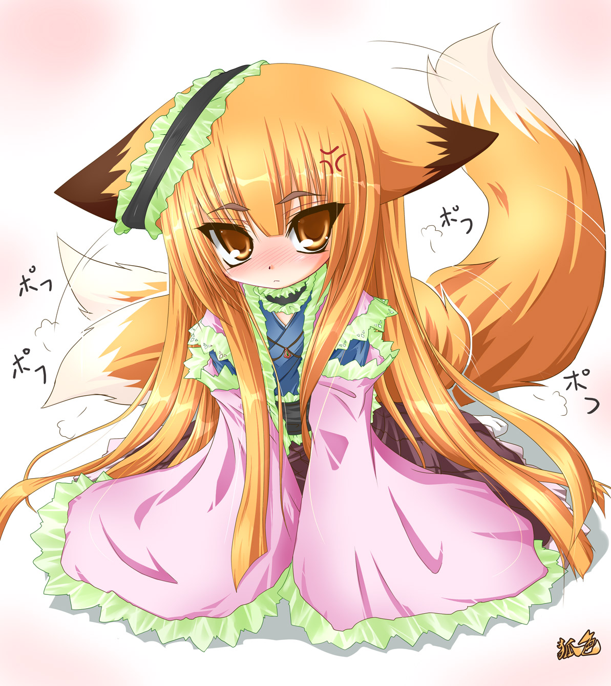 japanese_clothes, kazami_karasu, kitsune