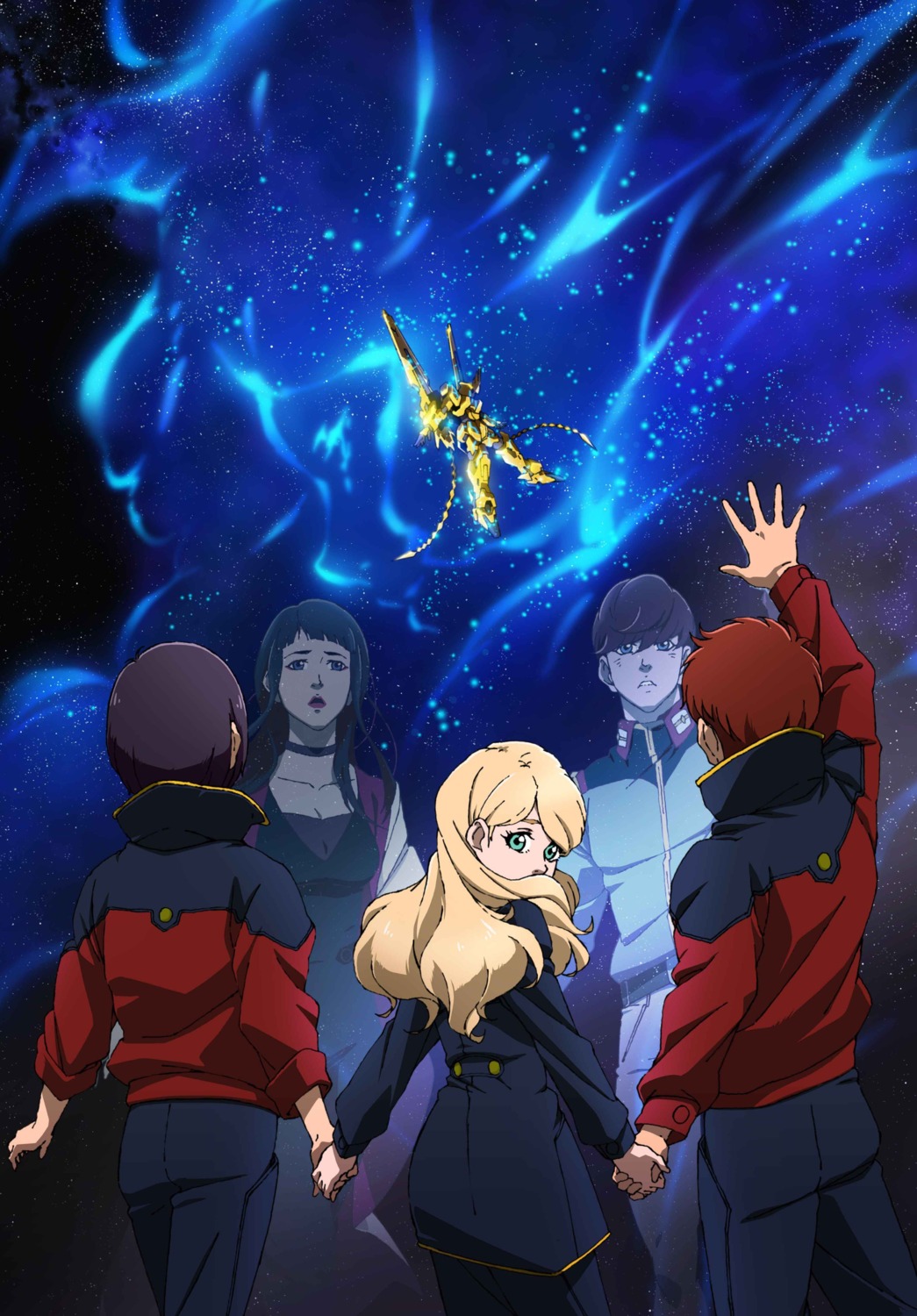 cleavage, gundam, gundam_narrative, kim_sejoon, mecha, uniform