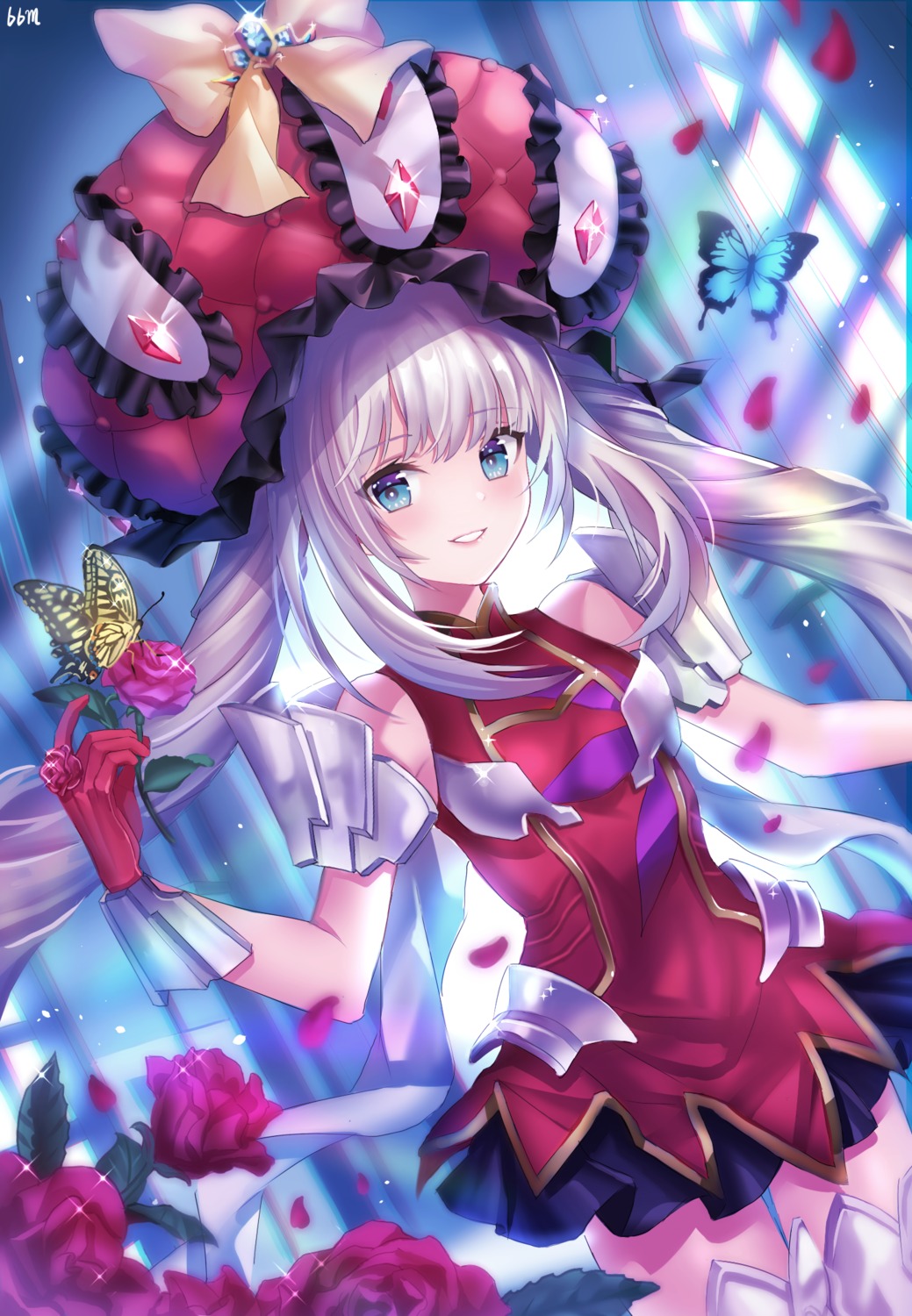 armor, blue_blood_moon, fate/grand_order, marie_antoinette_(fate), thighhighs