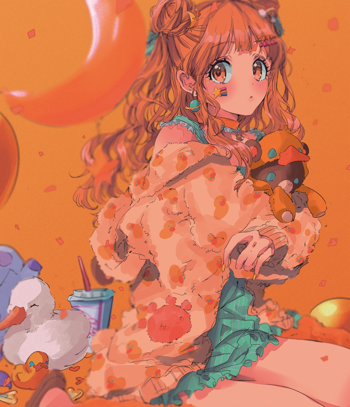 dress, moroboshi_kirari, najuco, tattoo, the_idolm@ster, the_idolm@ster_cinderella_girls