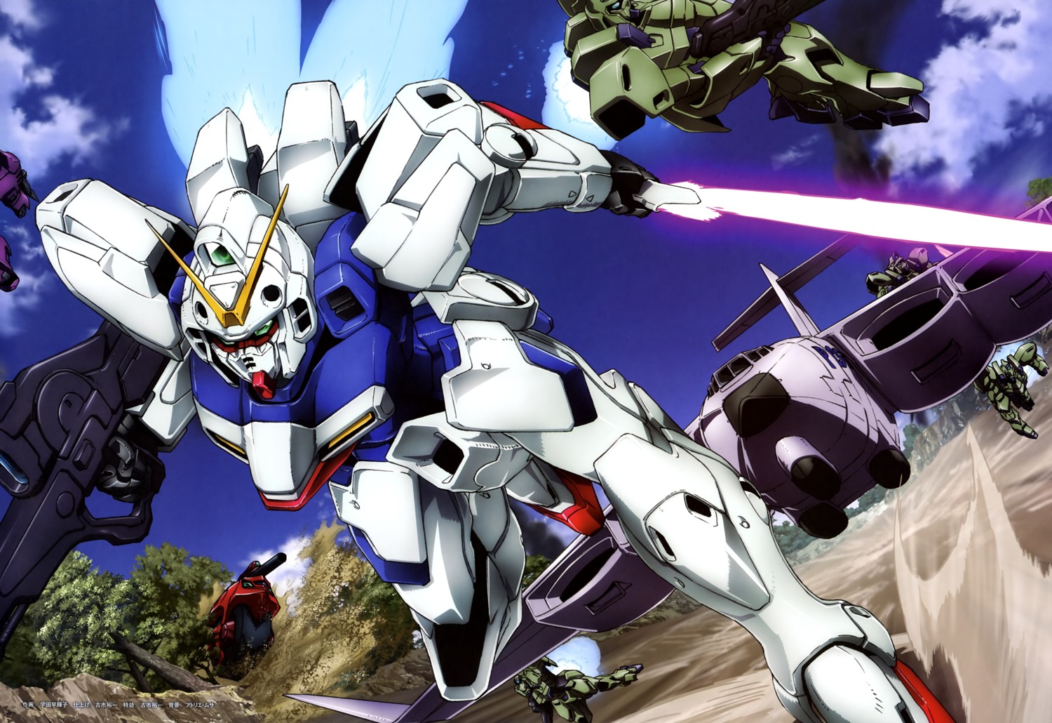 gundam, mecha, victory_gundam