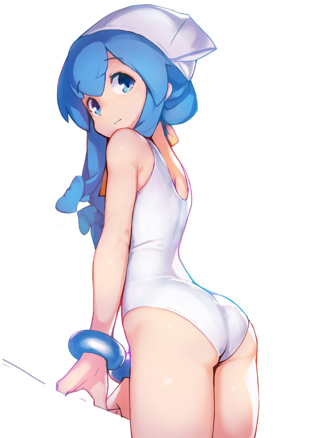 ass, ataruman, ikamusume, shinryaku!_ikamusume, swimsuits