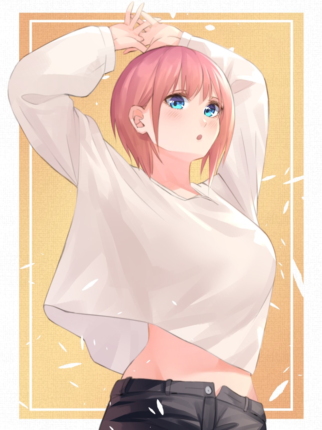 5-toubun_no_hanayome, nakano_ichika, see_through, to_gemichi