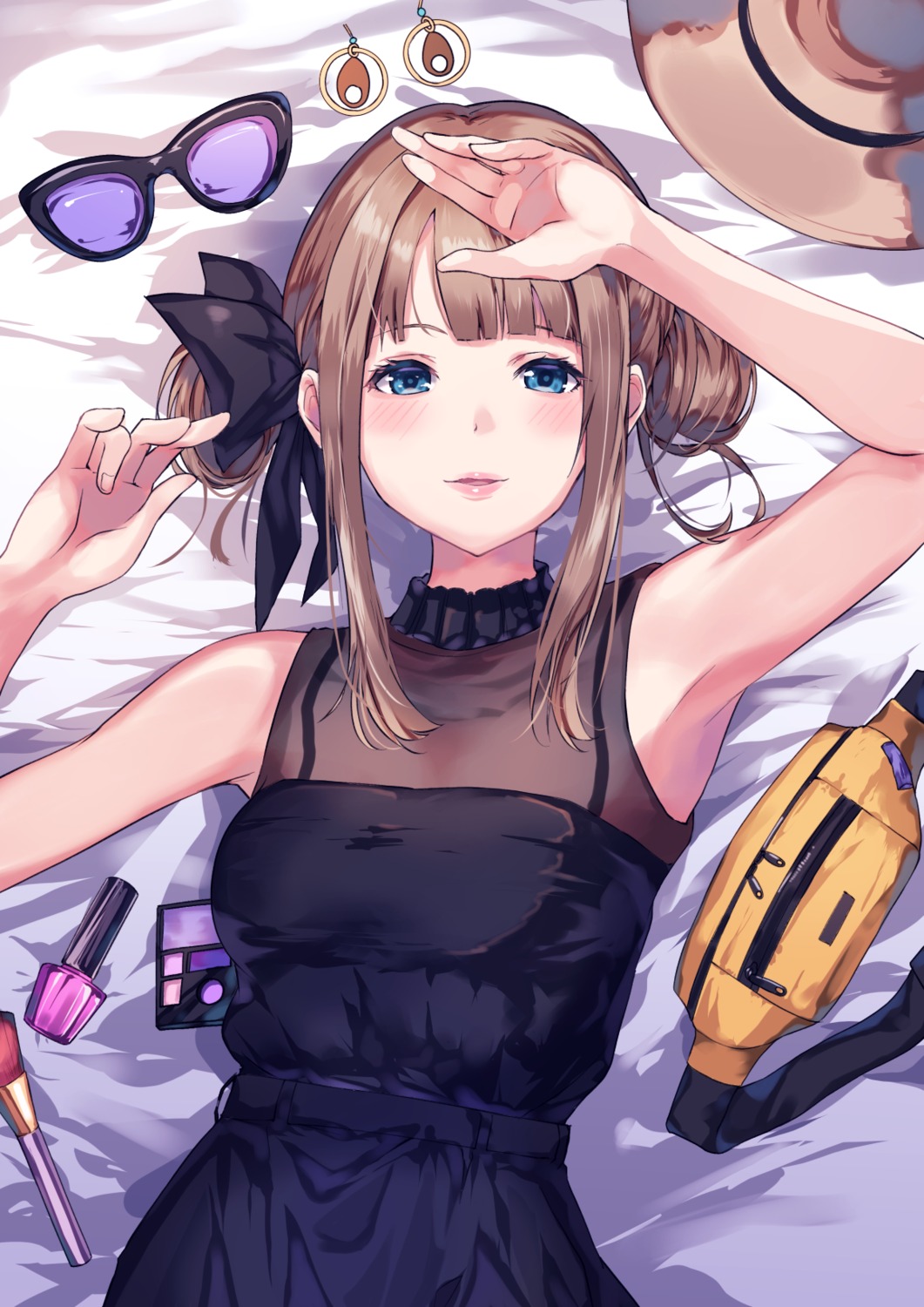 dress, megane, see_through, sone_(takahiro-osone)