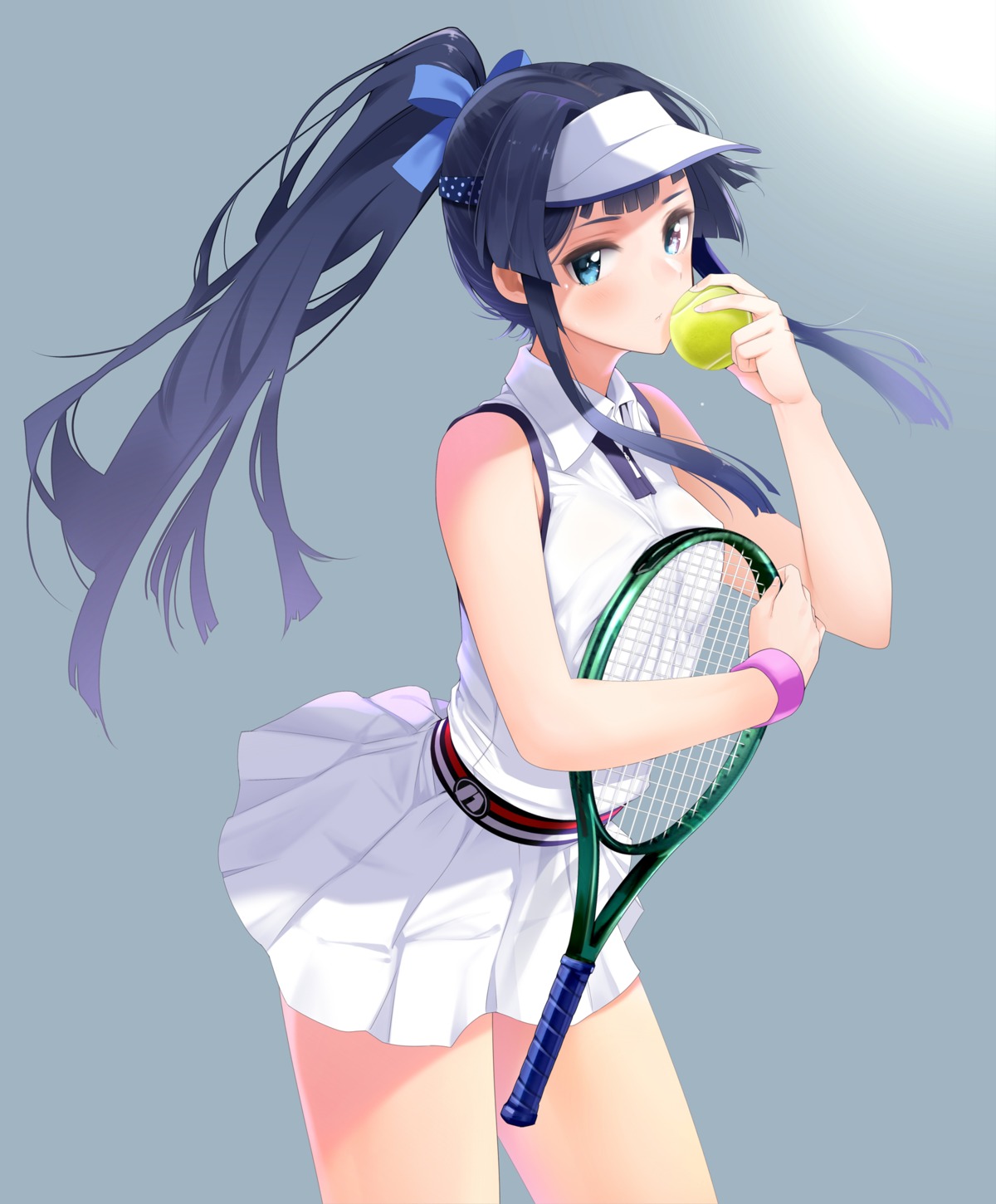 giba_(out-low), mogami_shizuka, tennis, the_idolm@ster, the_idolm@ster_million_live!
