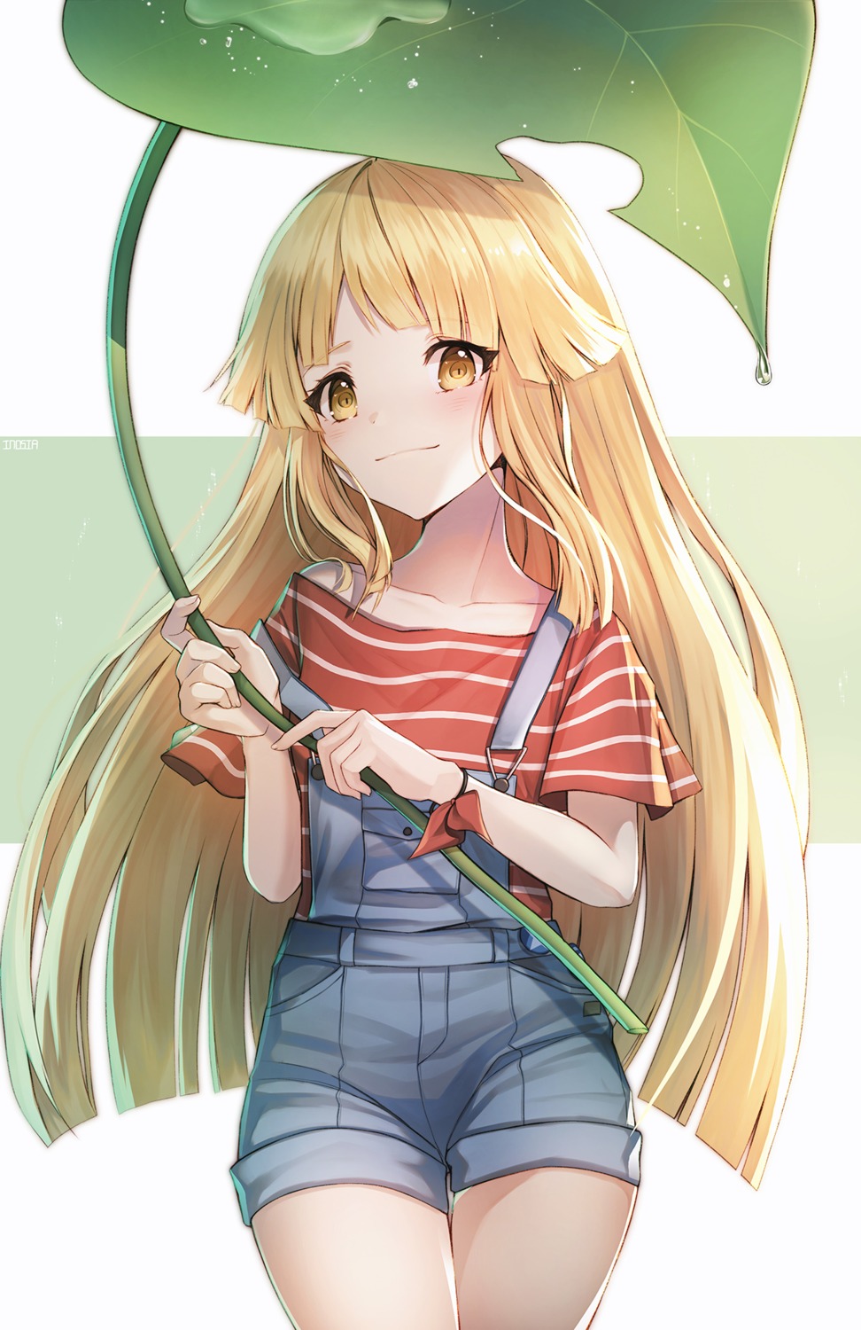 bang_dream!, inosia, overalls, tsurumaki_kokoro