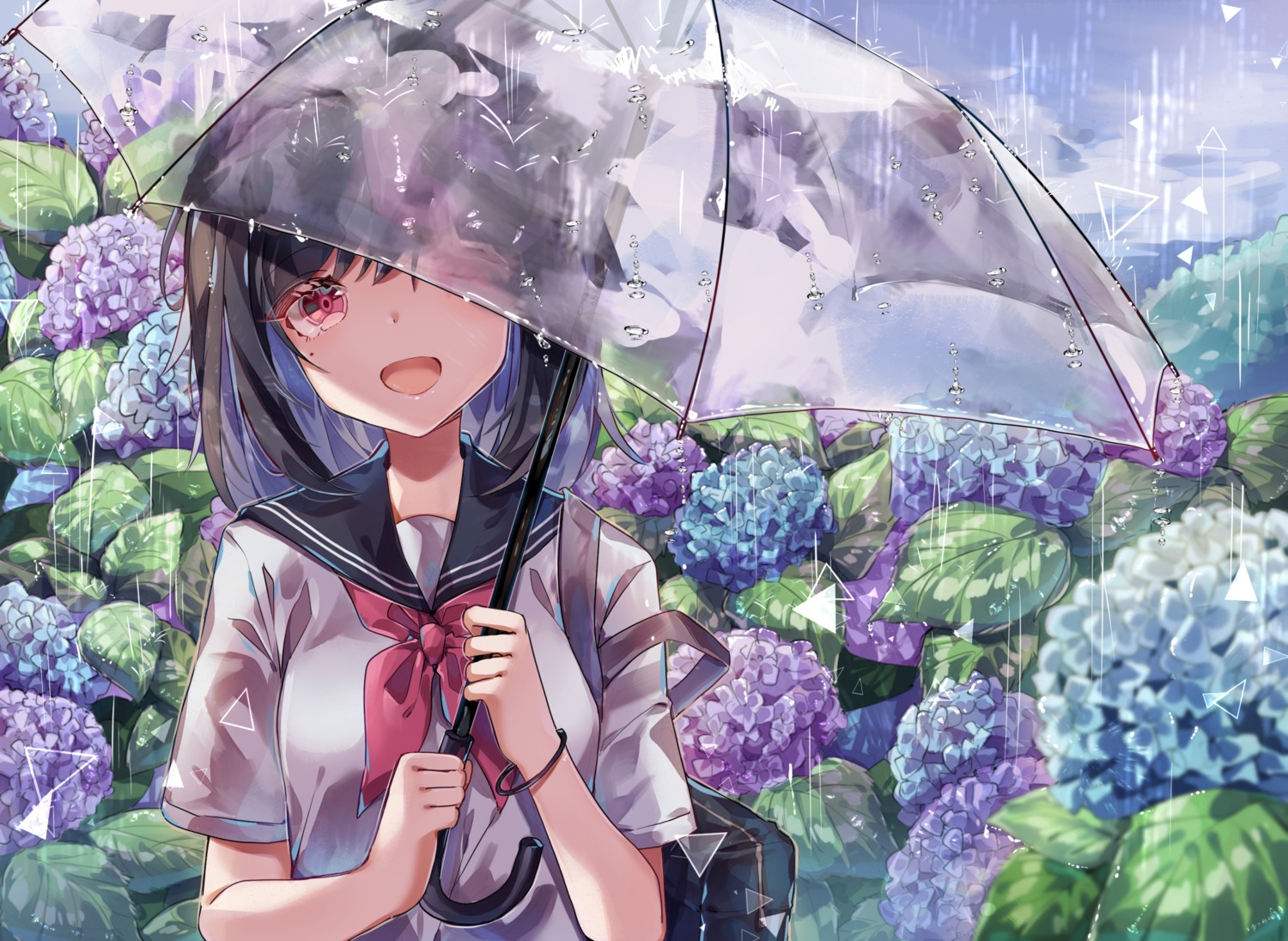 ayatsuki_sugure, seifuku, umbrella