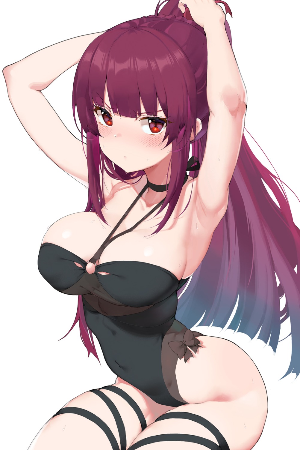 chou_shippai-saku, girls_frontline, swimsuits, wa2000_(girls_frontline)
