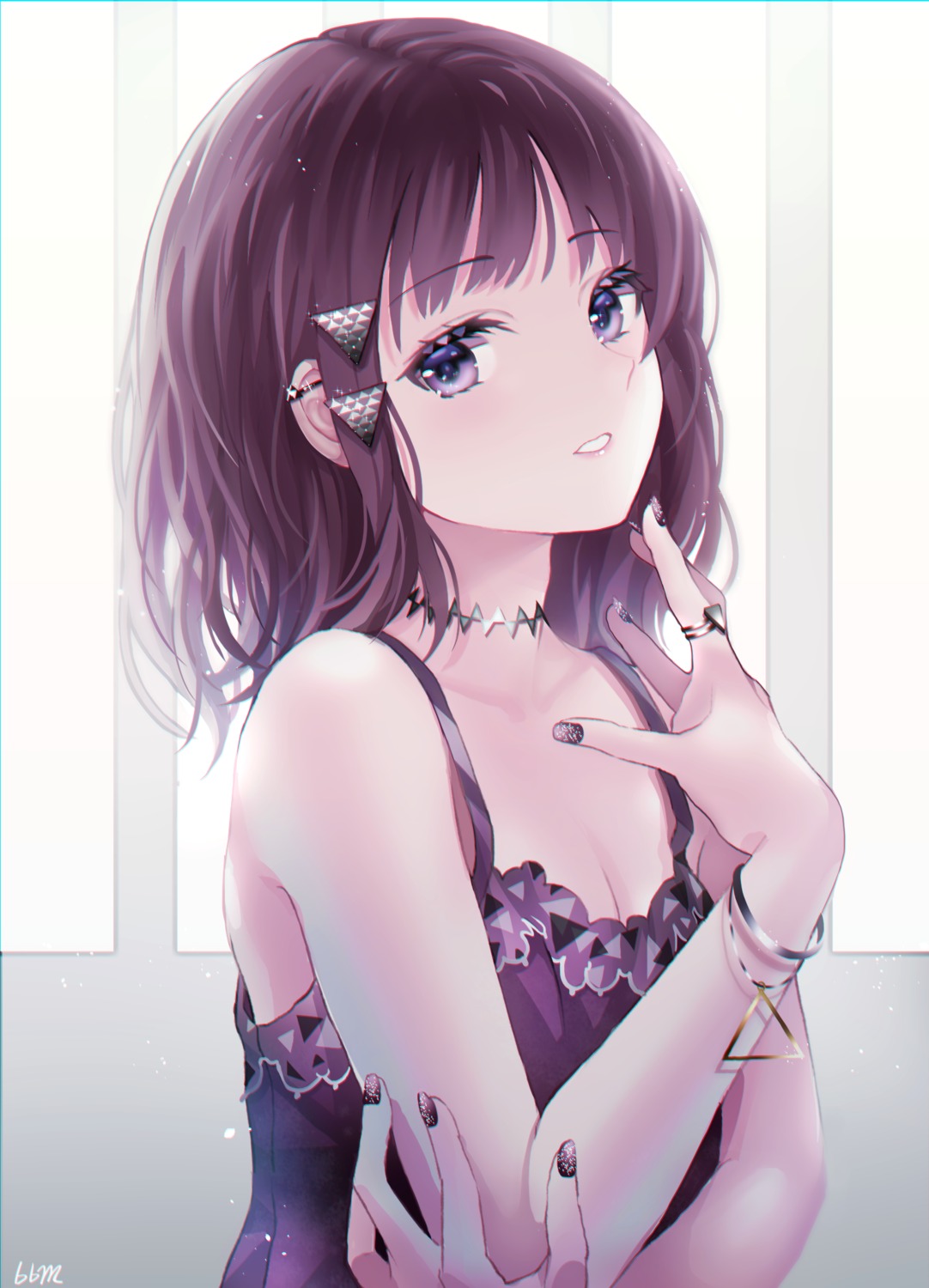 blue_blood_moon, cleavage