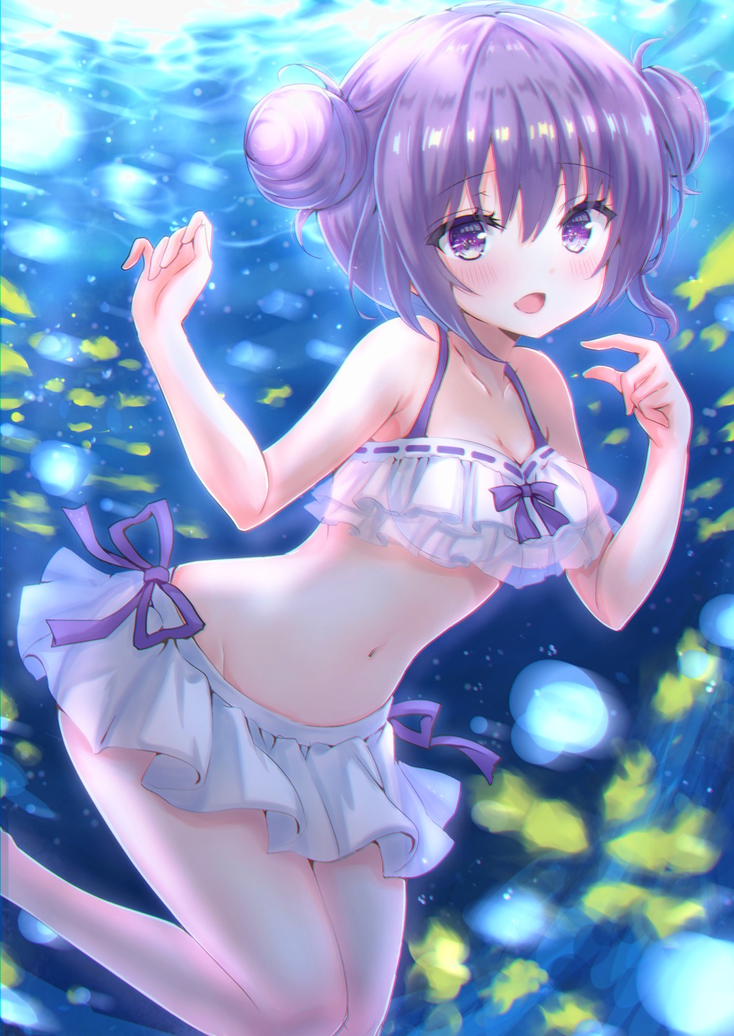 bikini, cleavage, gochuumon_wa_usagi_desu_ka?, sakuraume, see_through, swimsuits, tedeza_rize