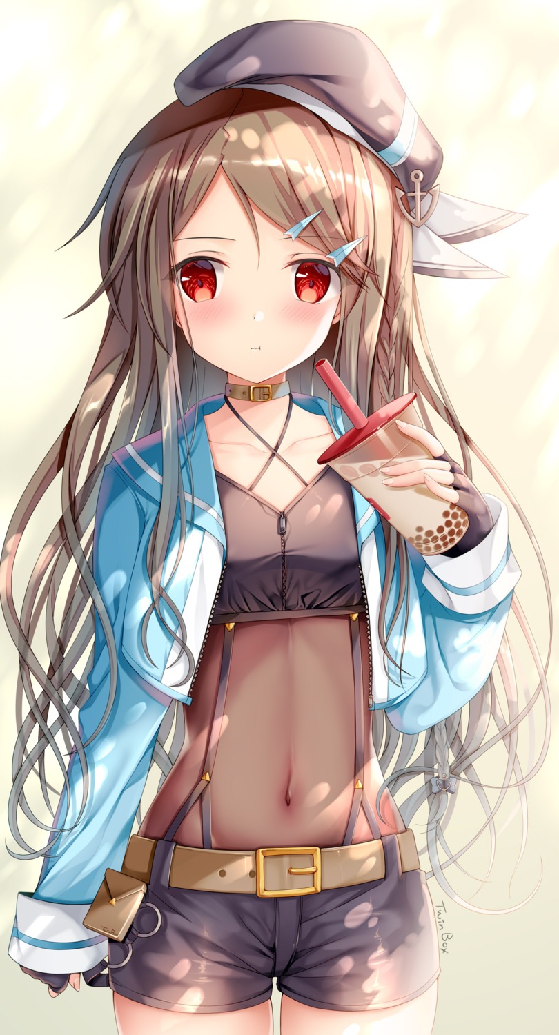 azur_lane, kimberly_(azur_lane), see_through, twinbox