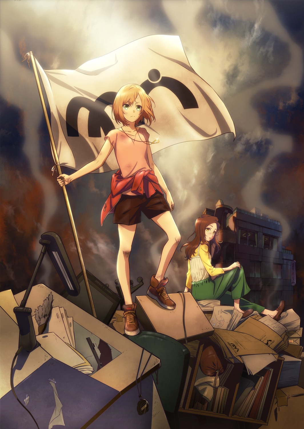 miyai_kaede, miyamori_aoi, sekiguchi_kanami, shirobako