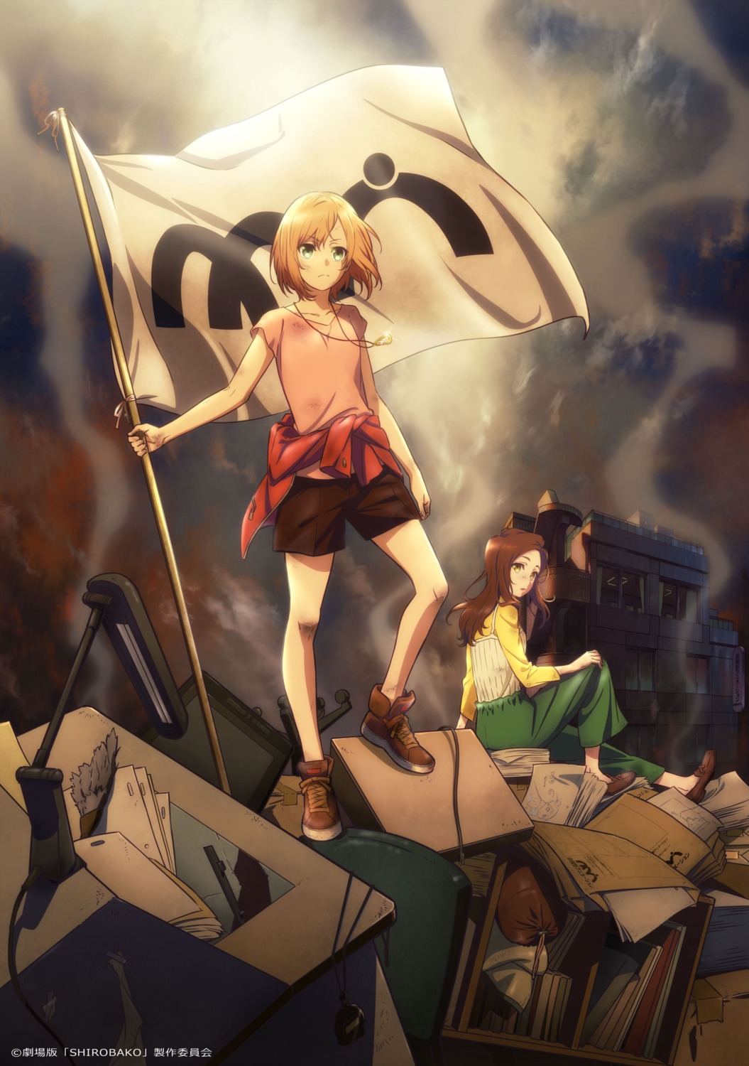 miyai_kaede, miyamori_aoi, sekiguchi_kanami, shirobako