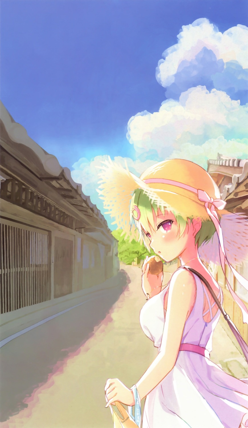dress, humuyun, key, nomura_miki, summer_dress, summer_pockets