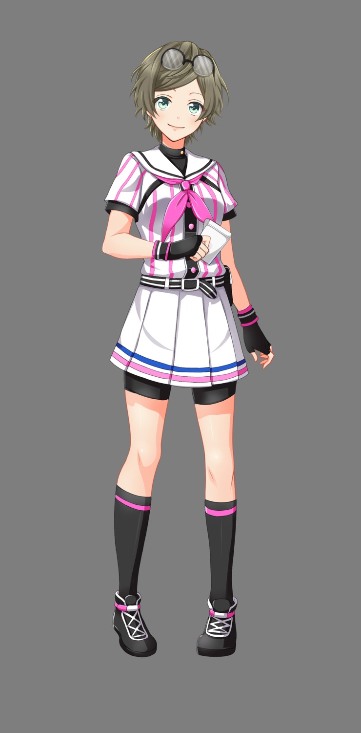 bike_shorts, hachigatsu_no_cinderella_nine, megane, nakano_ayaka, tagme, transparent_png, uniform