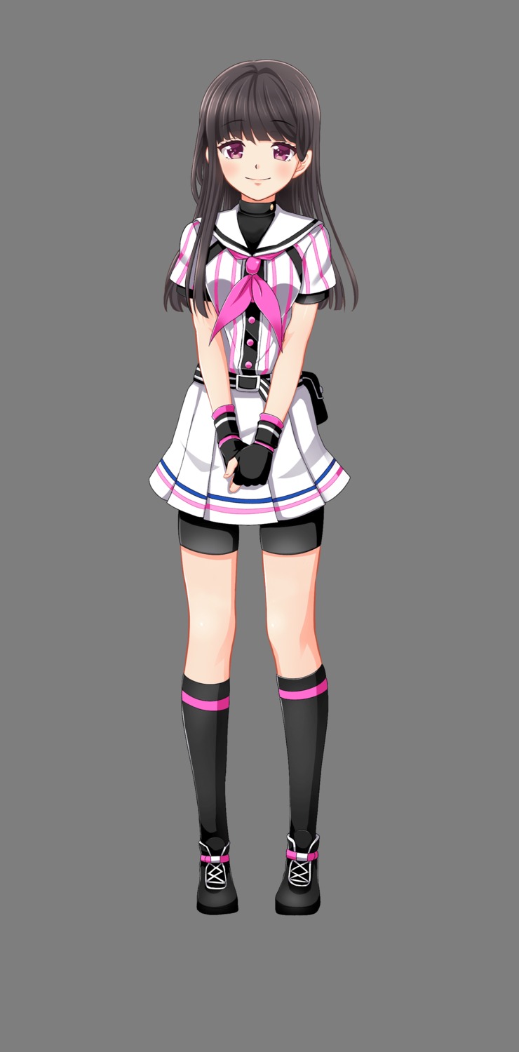 bike_shorts, hachigatsu_no_cinderella_nine, nagai_kanako, tagme, transparent_png, uniform