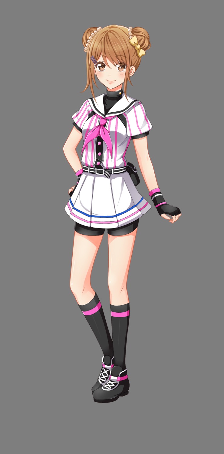 bike_shorts, hachigatsu_no_cinderella_nine, nitta_minako, tagme, transparent_png, uniform