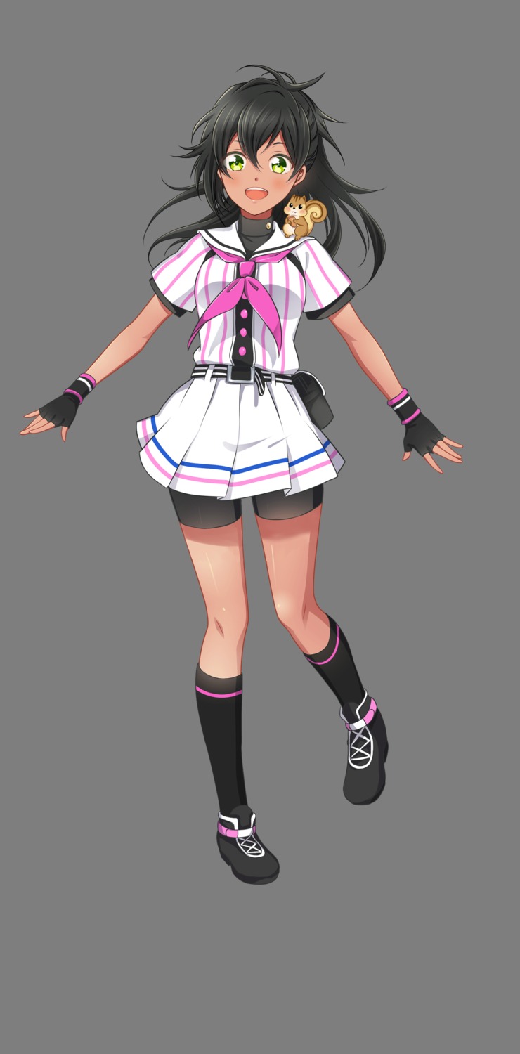 akino_komugi, bike_shorts, hachigatsu_no_cinderella_nine, tagme, transparent_png, uniform