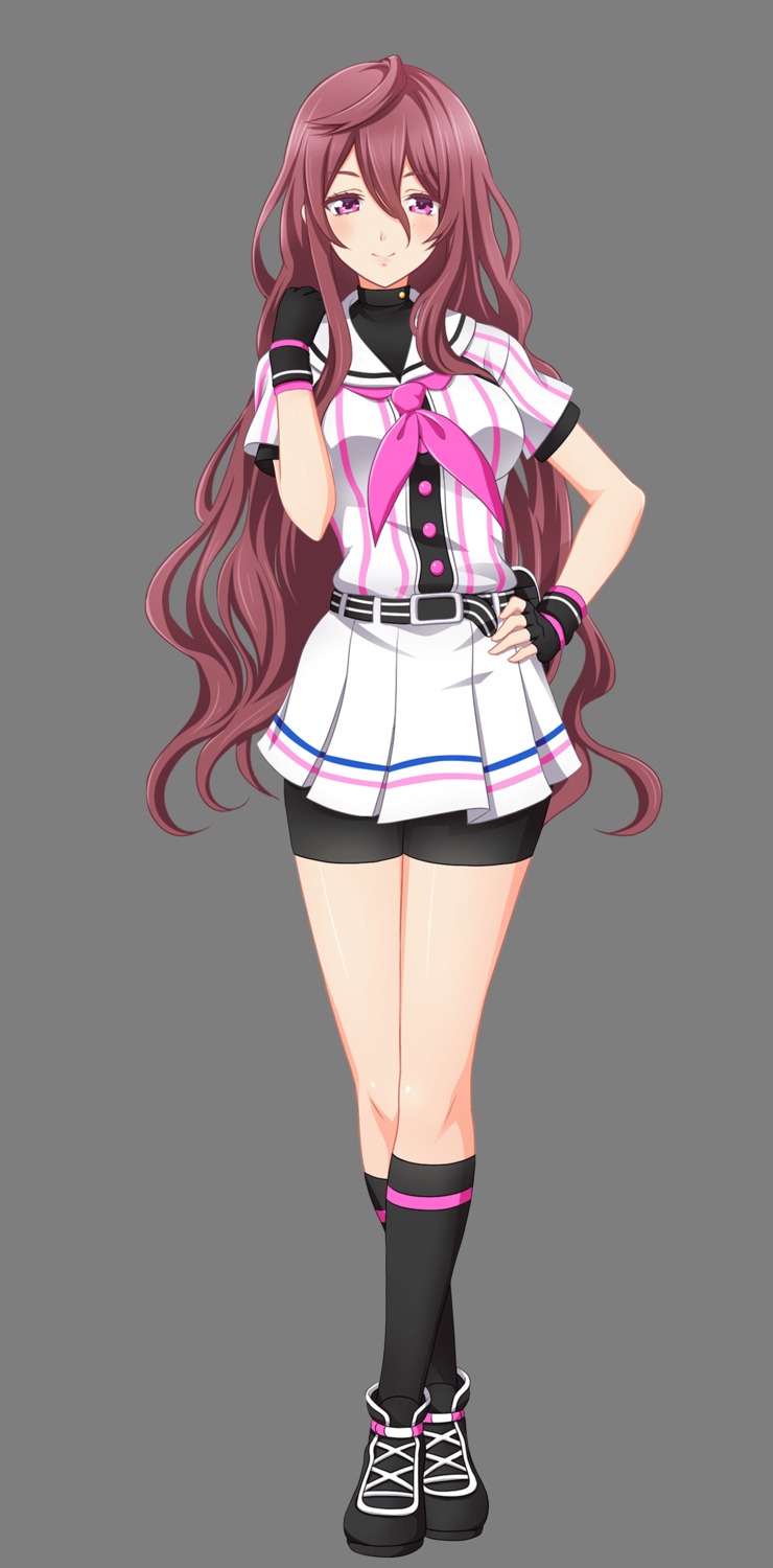 bike_shorts, hachigatsu_no_cinderella_nine, honjou_chikage, tagme, transparent_png, uniform