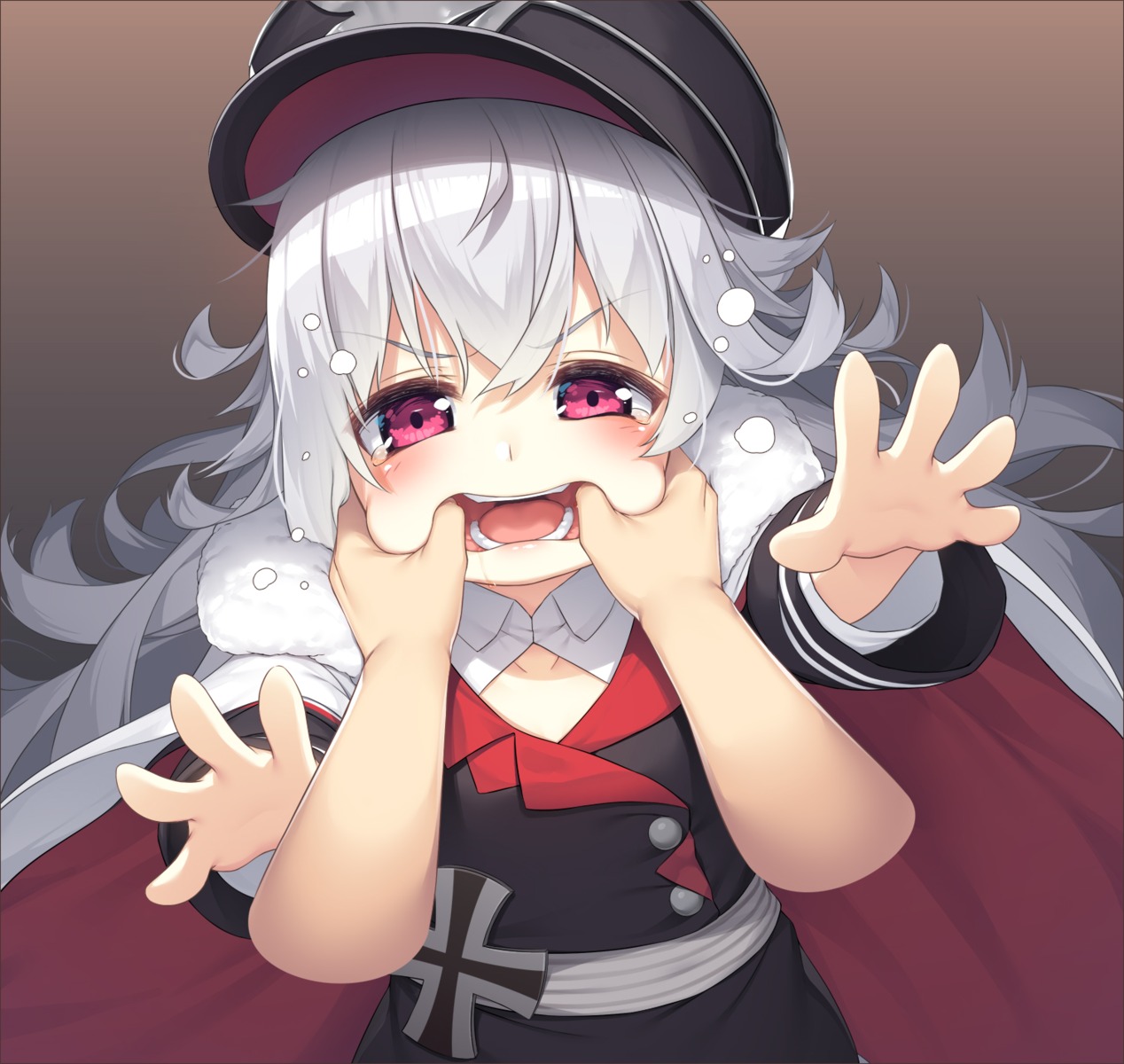 azur_lane, graf_zeppelin_(azur_lane), olive_(laai), uniform, zeppelin-chan_(azur_lane)