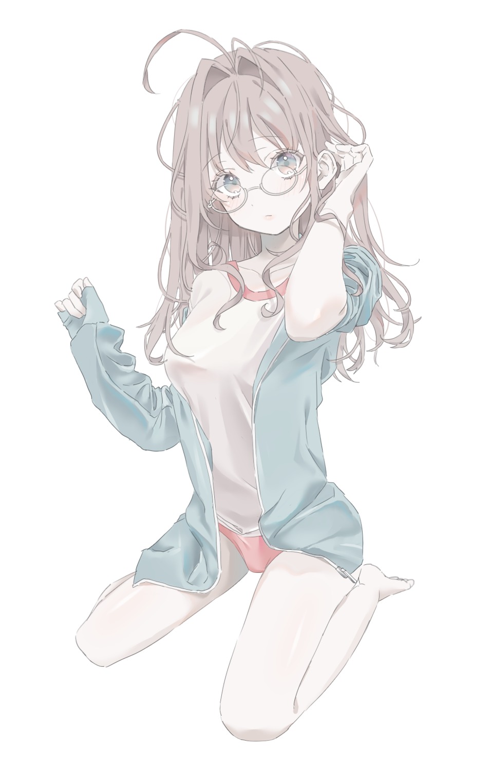 azuki_(ckxs7444), buruma, gym_uniform, megane