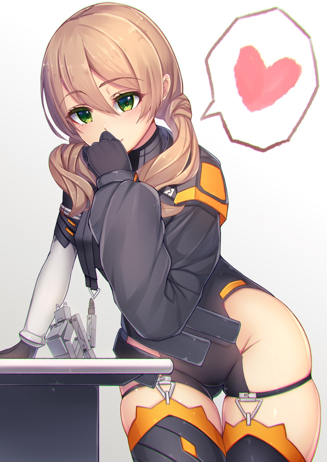alice_gear_aegis, kotomura_amane, stockings, tatapopo, thighhighs