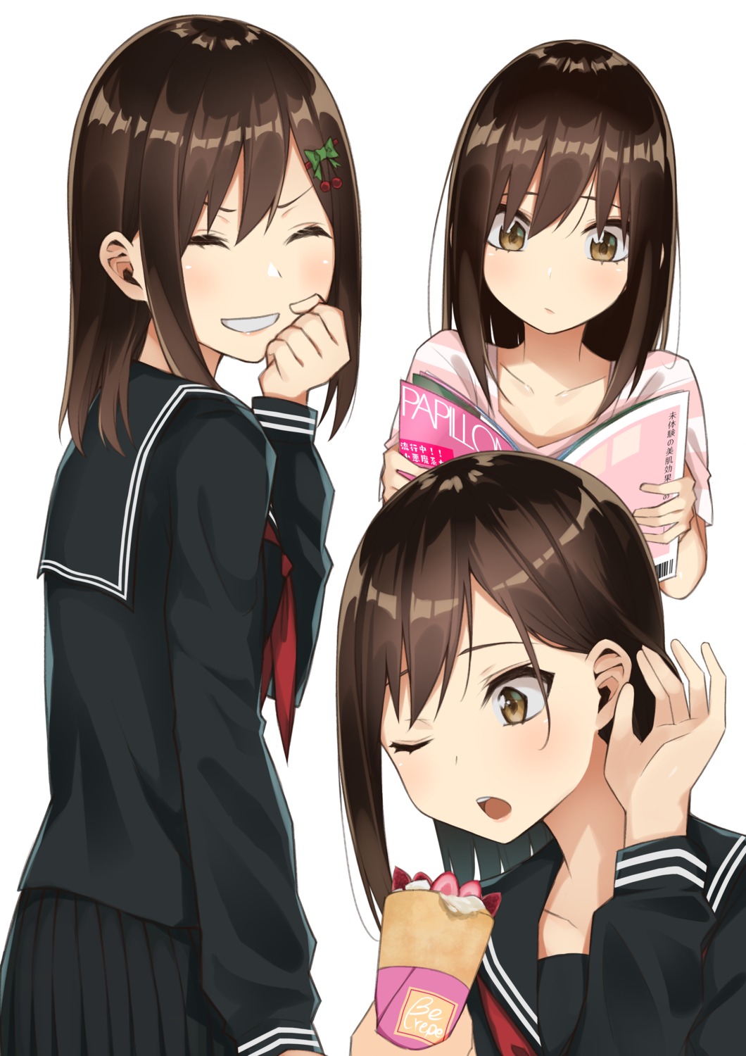 itame_moyashi, seifuku