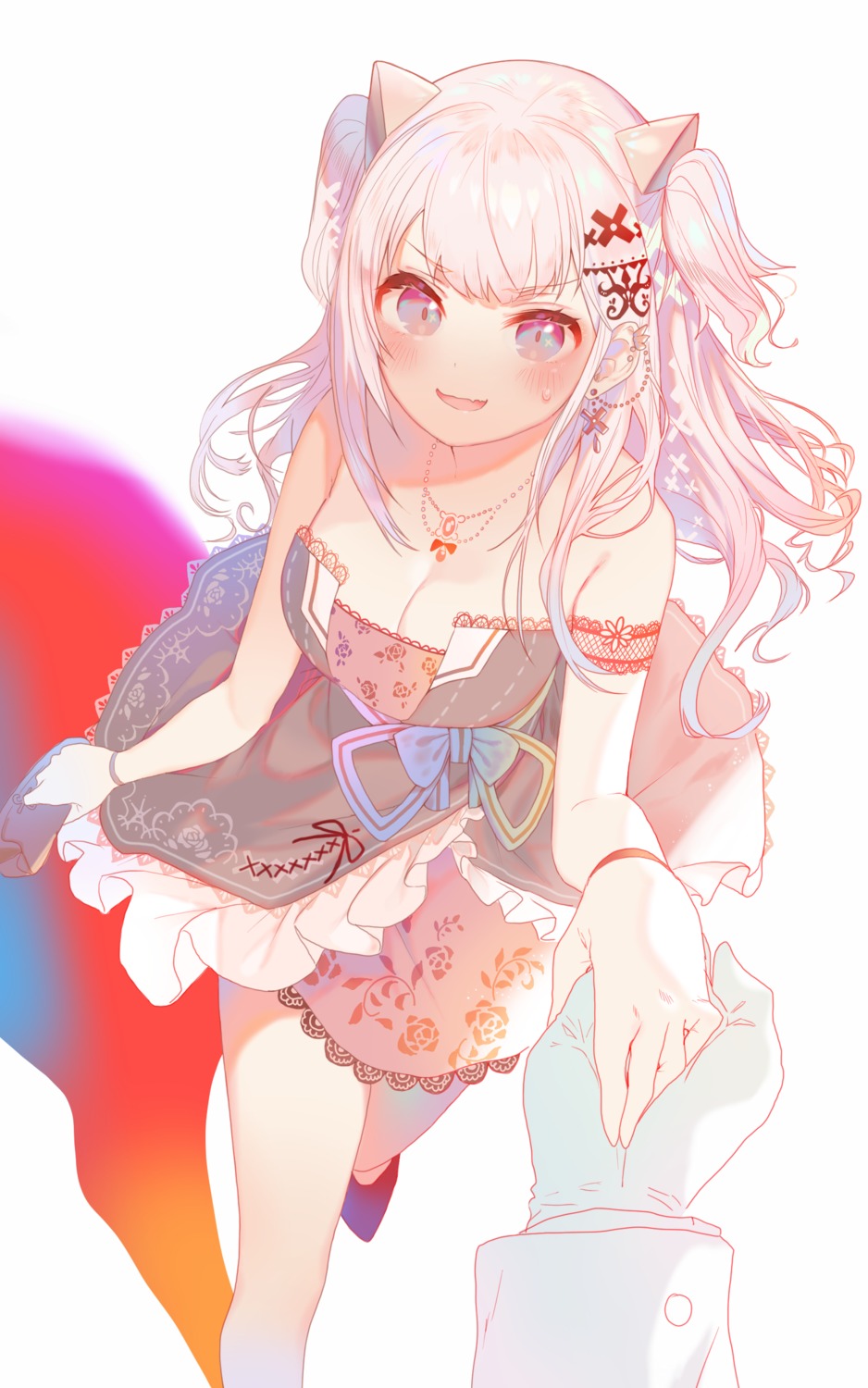 cleavage, dress, kaguya_luna, the_moon_studio, torano