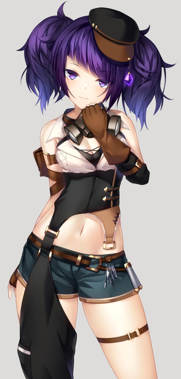 cleavage, garter, shindou_tsurami, tanaka_mamimi, the_idolm@ster, the_idolm@ster_shiny_colors