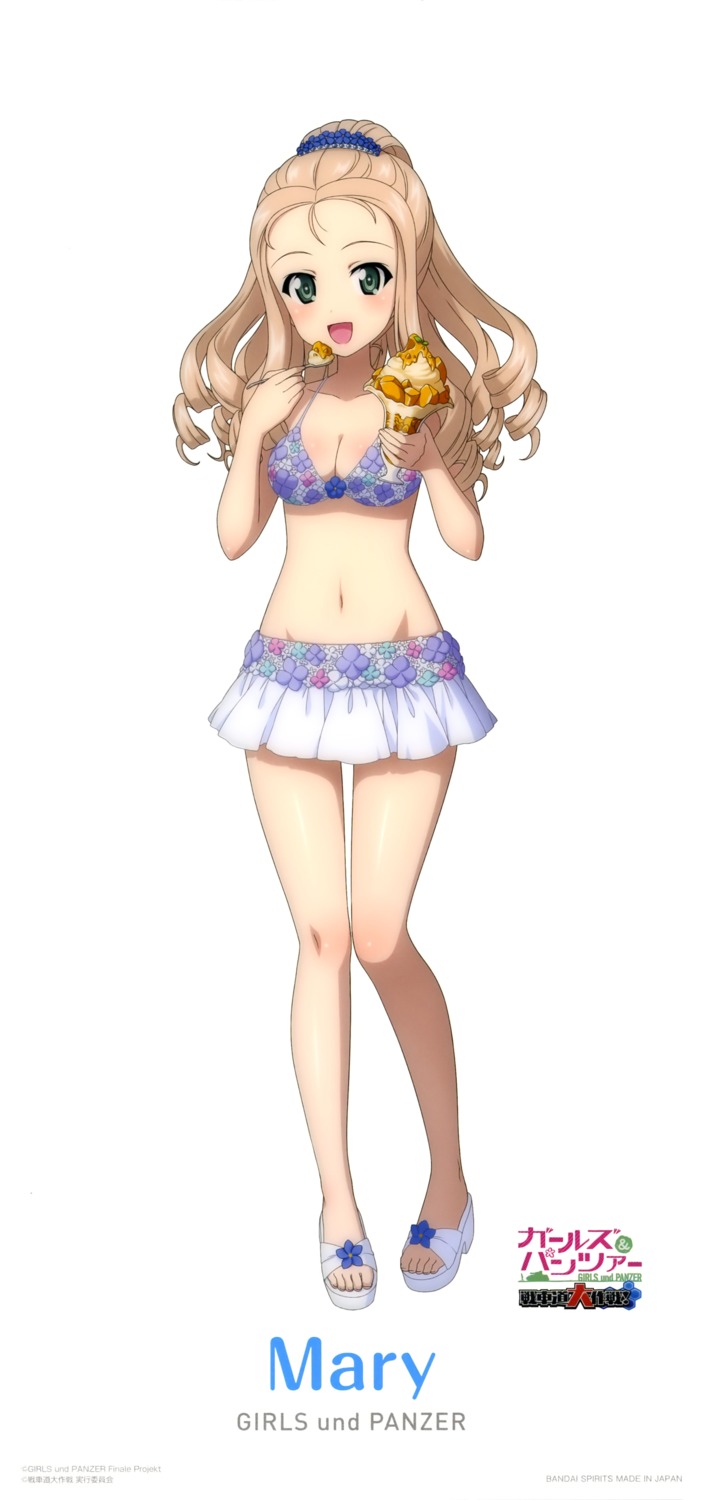 bikini, cleavage, girls_und_panzer, marie_(girls_und_panzer), swimsuits, tagme