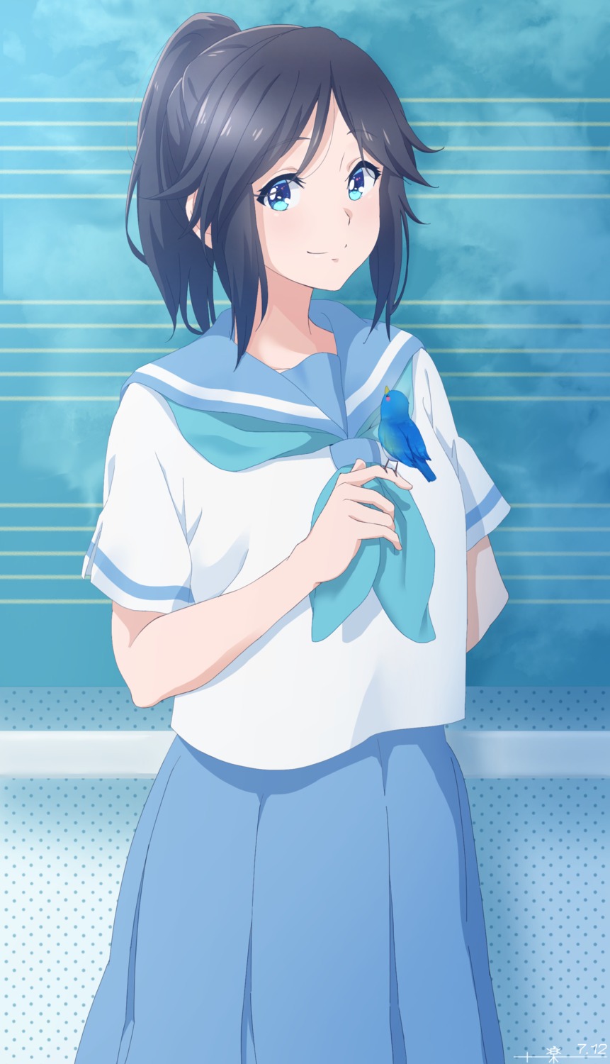 hibike!_euphonium, kasaki_nozomi, raku_rakugaki, seifuku