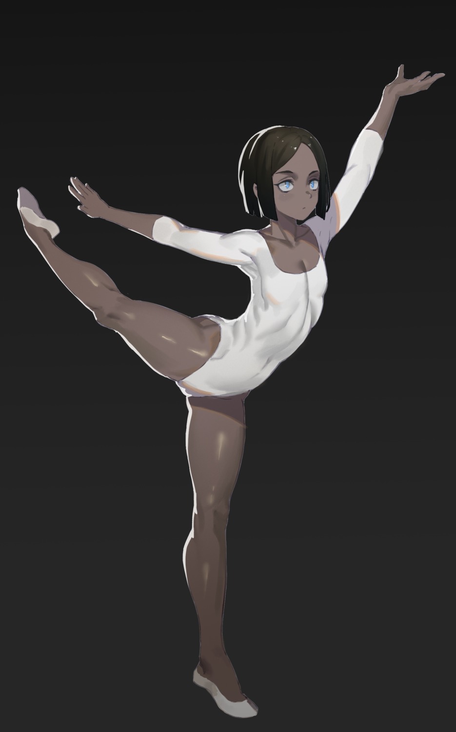 cleavage, leotard, ray_(nagaseray)