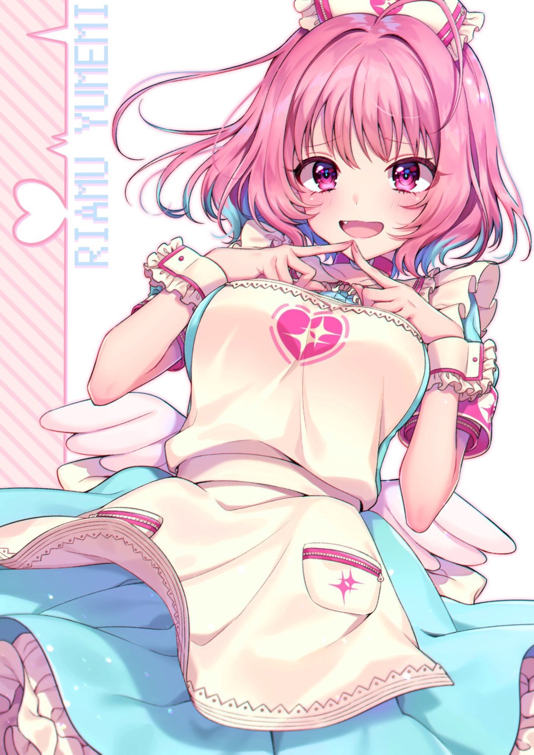 breast_hold, the_idolm@ster, the_idolm@ster_cinderella_girls, usano, yumemi_riamu
