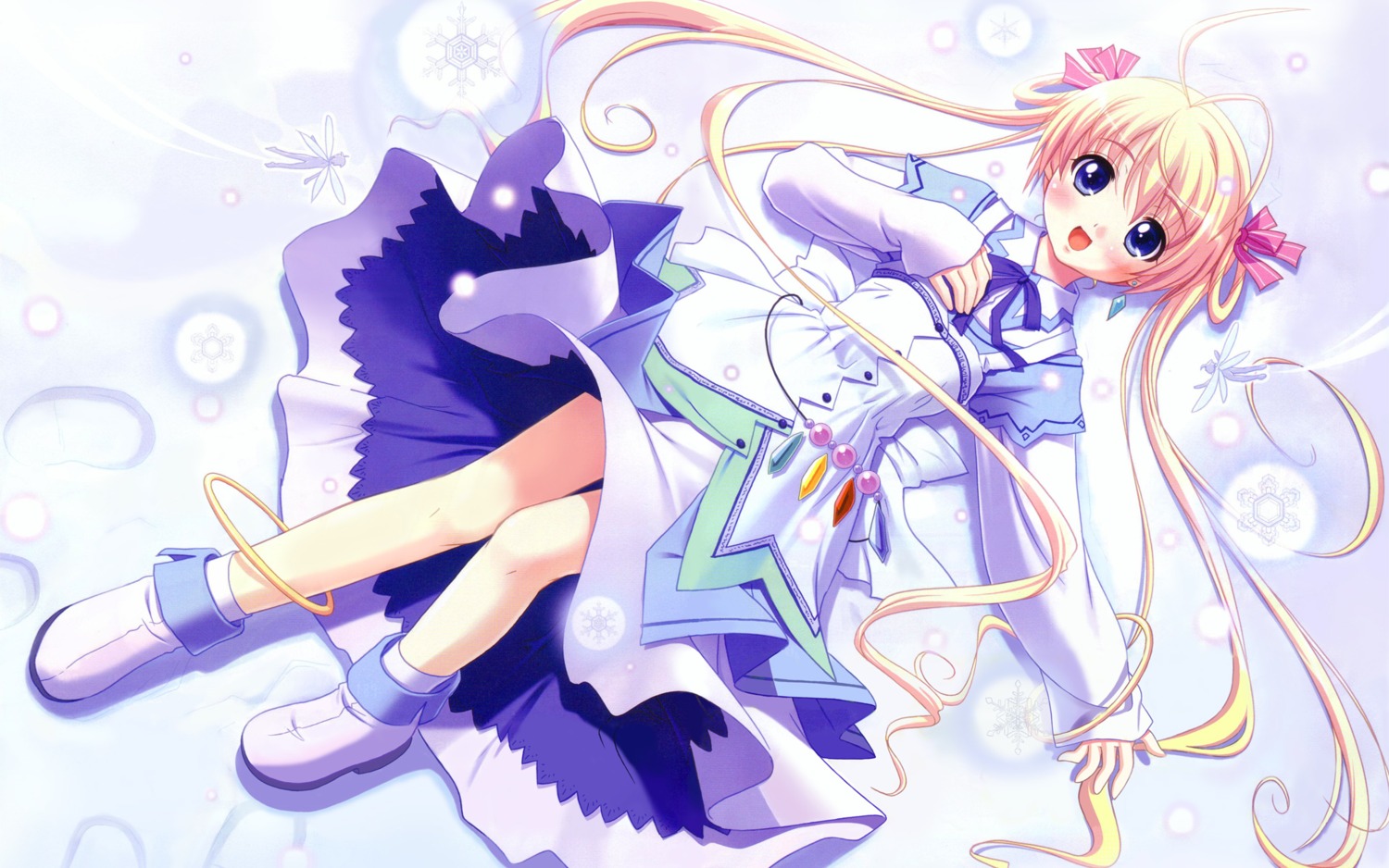 dress, fururu, nonohara_miki, rune, wallpaper, yukinochi_fururu!