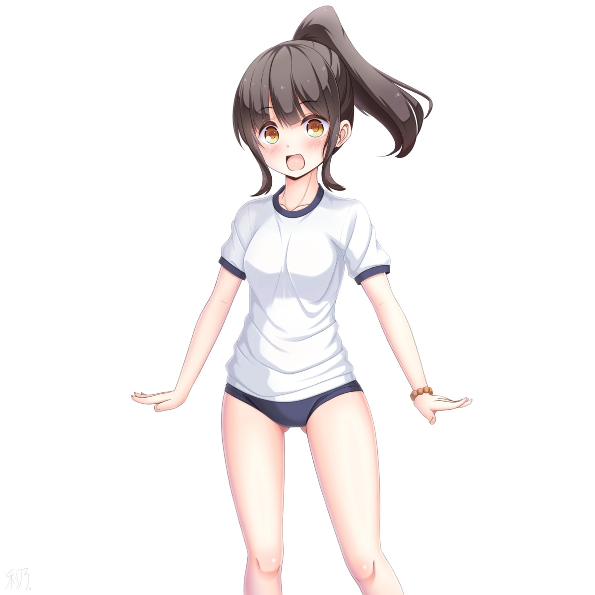 buruma, gym_uniform, harukana_receive, higa_kanata, hikarisaino